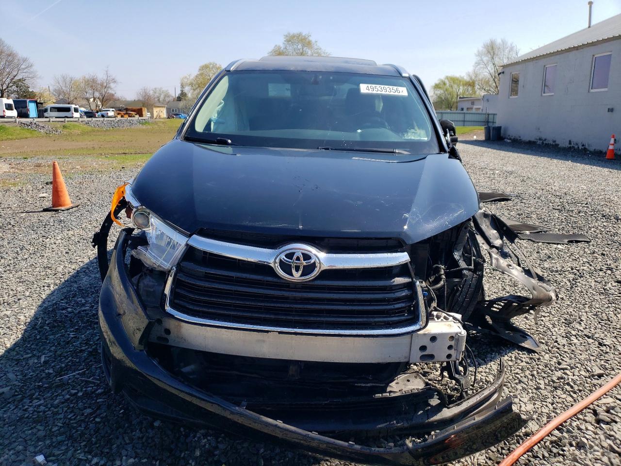 2015 Toyota Highlander Xle Черный vin: 5TDJKRFHXFS124167