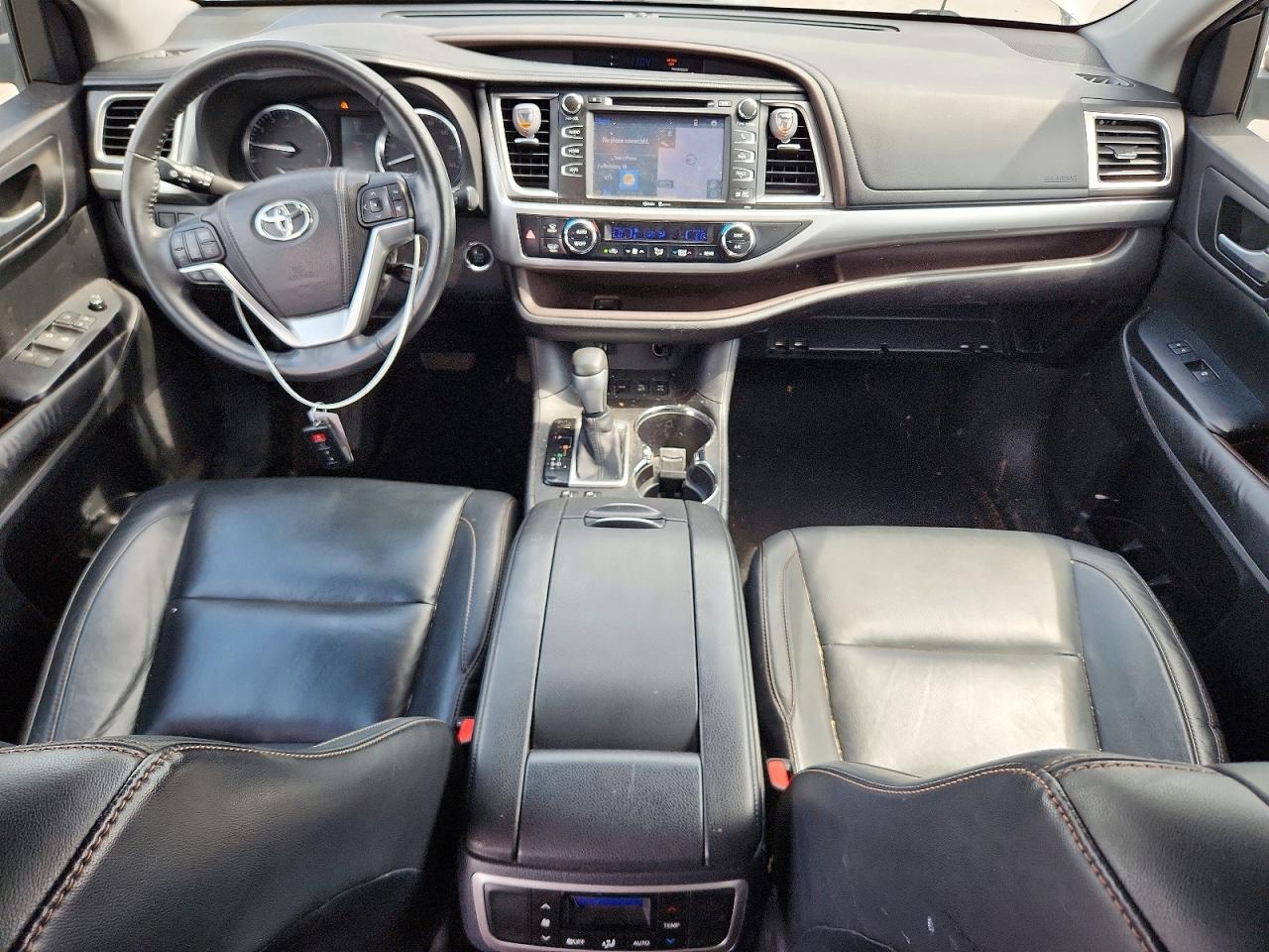2015 Toyota Highlander Xle Gray vin: 5TDJKRFHXFS127120