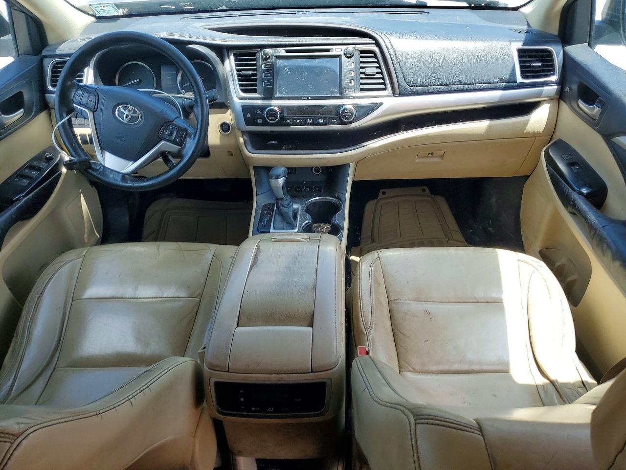 2015 Toyota Highlander Xle Silver vin: 5TDJKRFHXFS142975