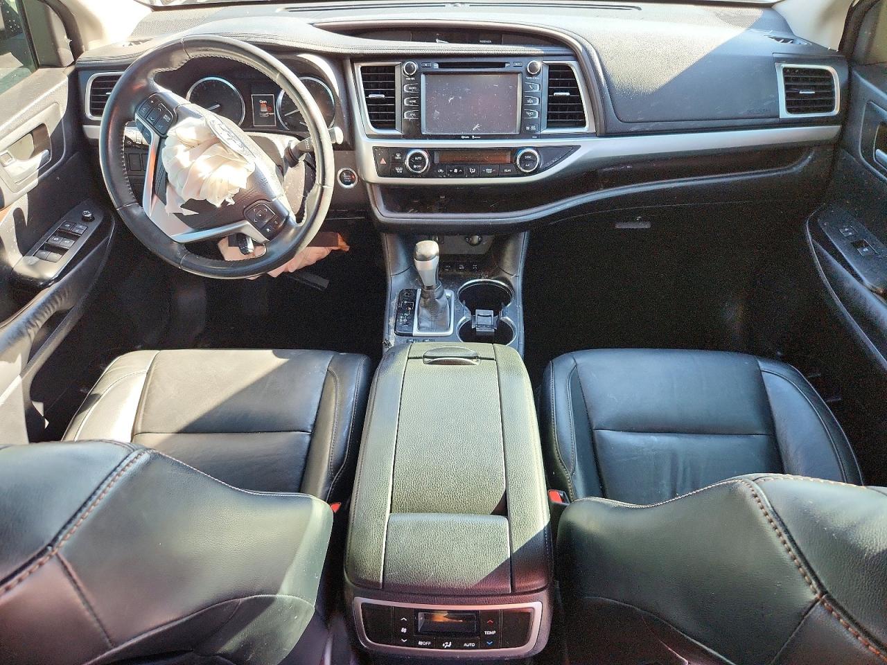 2015 Toyota Highlander Xle Gray vin: 5TDJKRFHXFS151935
