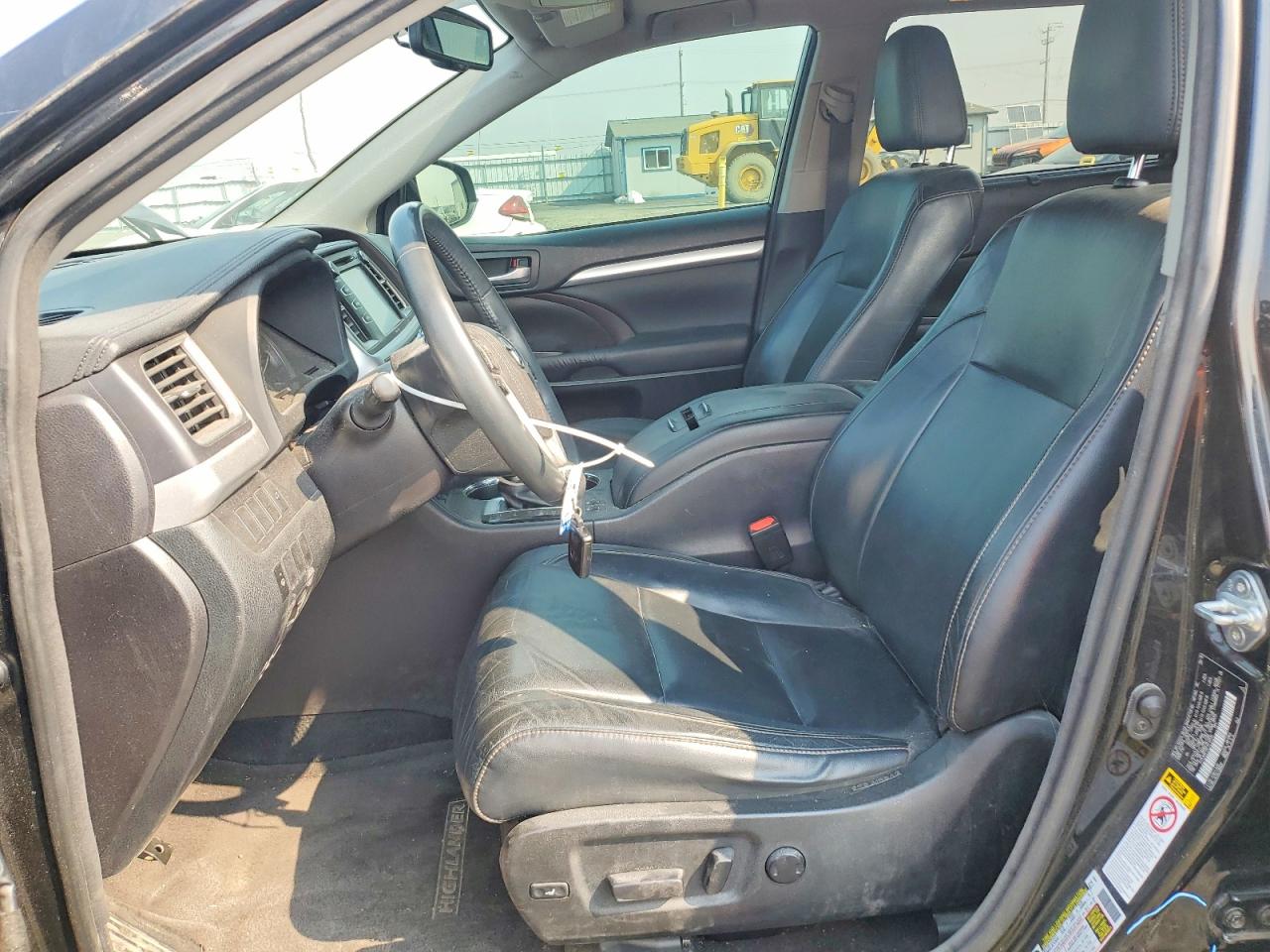 2015 Toyota Highlander Xle Black vin: 5TDJKRFHXFS210594