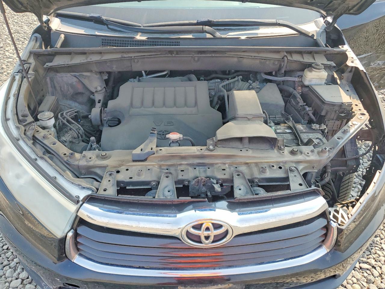 2015 Toyota Highlander Xle Black vin: 5TDJKRFHXFS210594