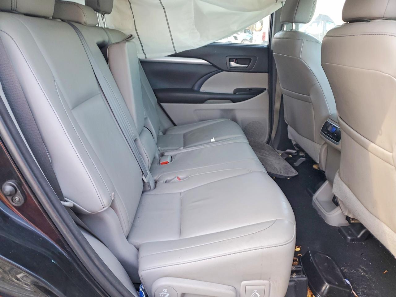 2015 Toyota Highlander Xle Black vin: 5TDJKRFHXFS224267