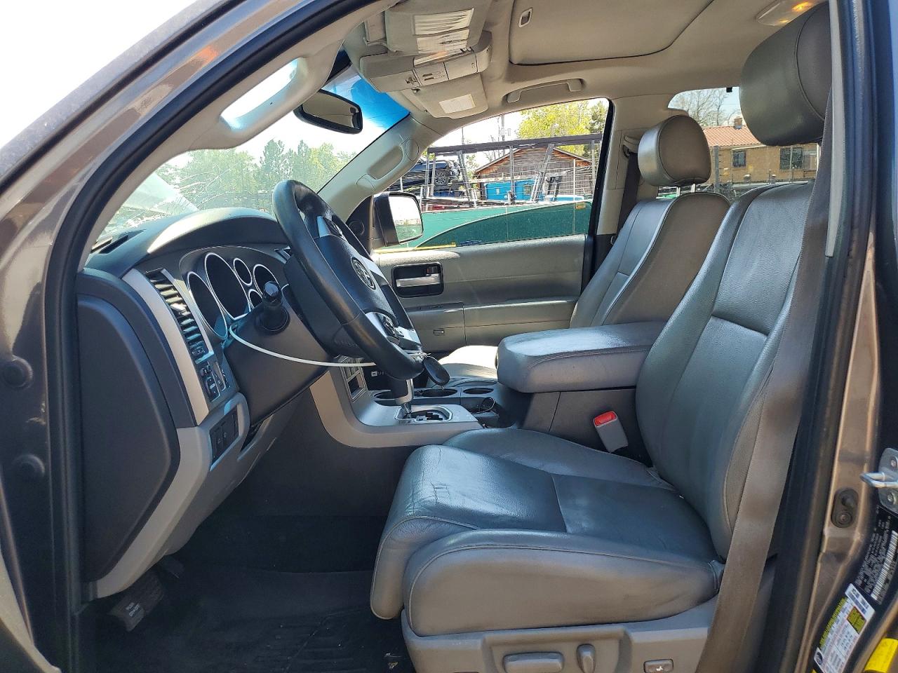 2014 Toyota Sequoia Limited Gray vin: 5TDJW5G17ES105749
