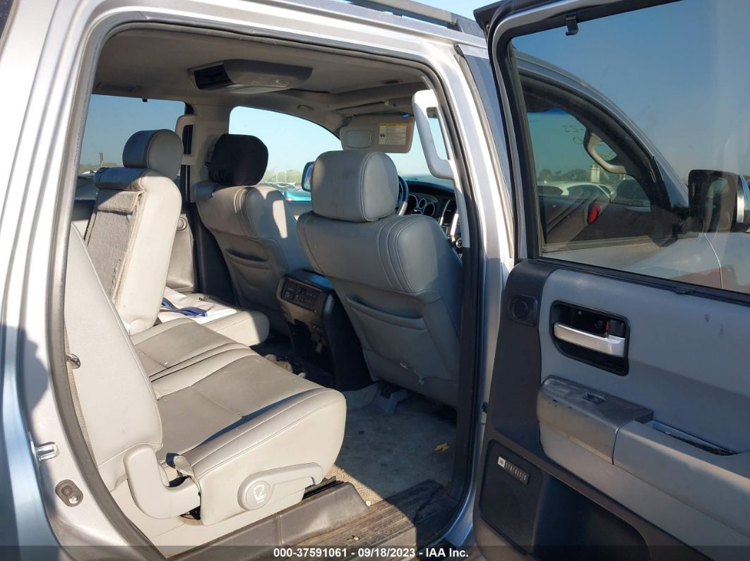 2010 Toyota Sequoia Limited 5.7l V8 Gray vin: 5TDJY5G10AS035113