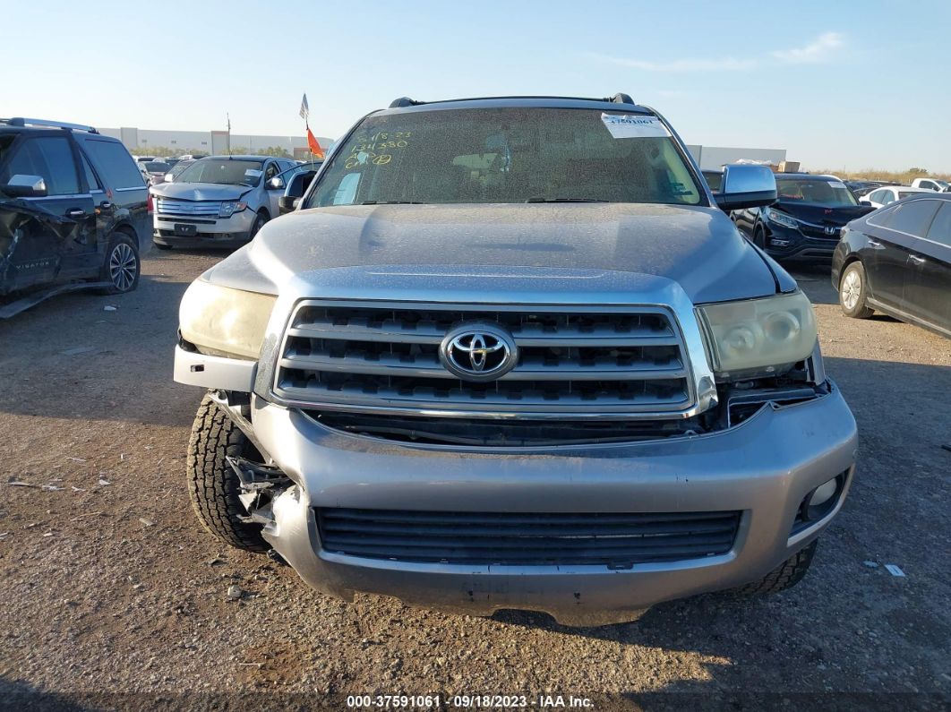 2010 Toyota Sequoia Limited 5.7l V8 Gray vin: 5TDJY5G10AS035113