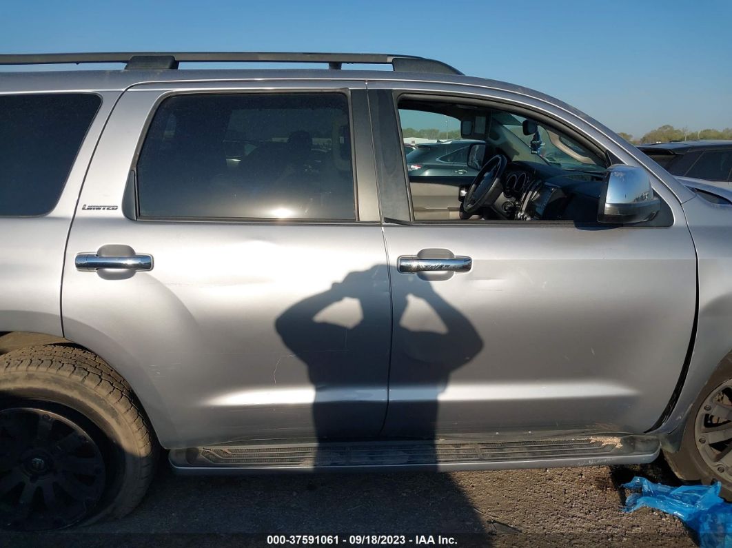2010 Toyota Sequoia Limited 5.7l V8 Gray vin: 5TDJY5G10AS035113