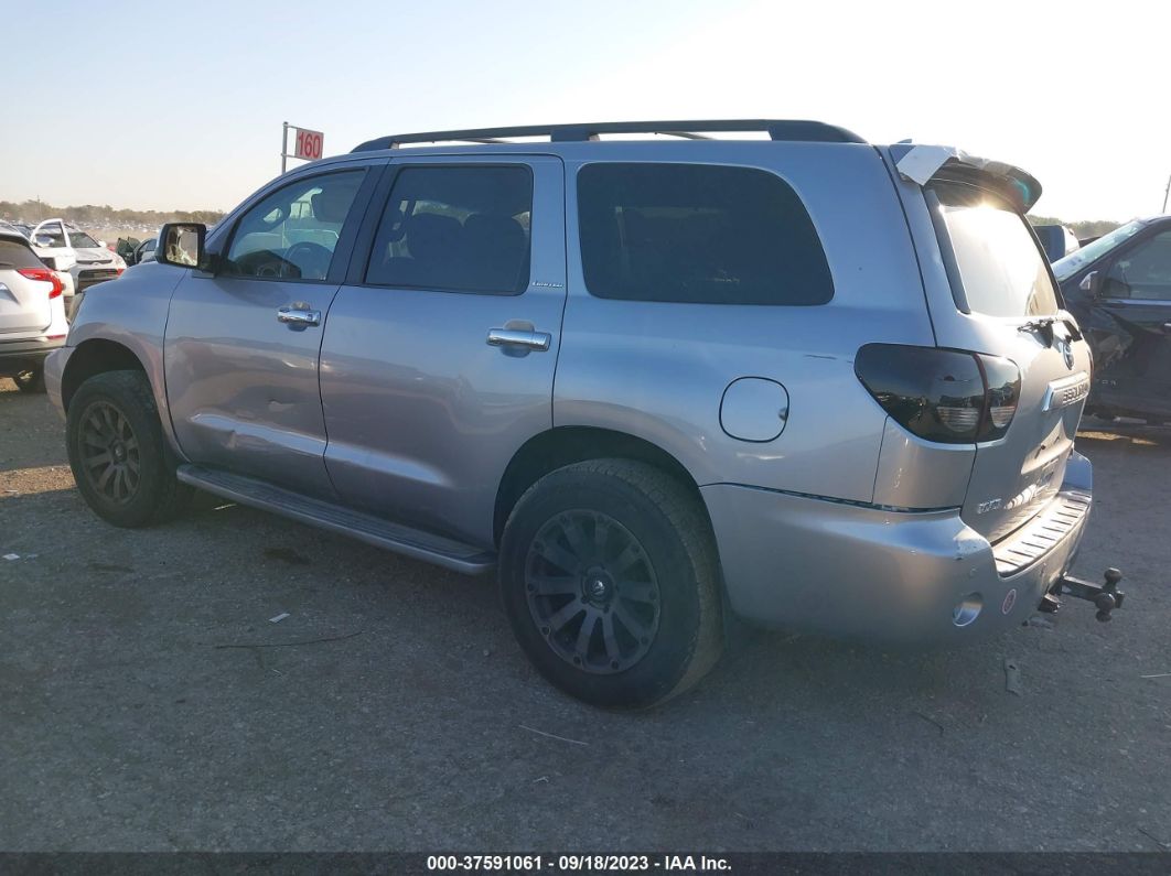 2010 Toyota Sequoia Limited 5.7l V8 Gray vin: 5TDJY5G10AS035113