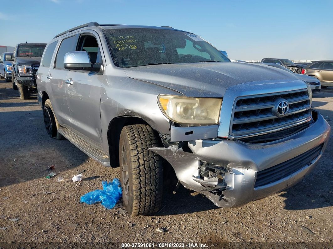 2010 Toyota Sequoia Limited 5.7l V8 Gray vin: 5TDJY5G10AS035113