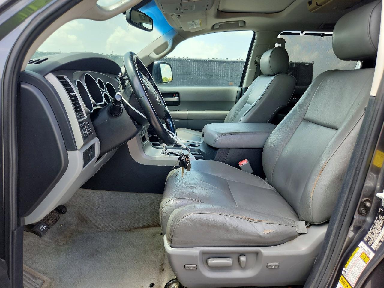 2011 Toyota Sequoia Limited Серый vin: 5TDJY5G10BS040474