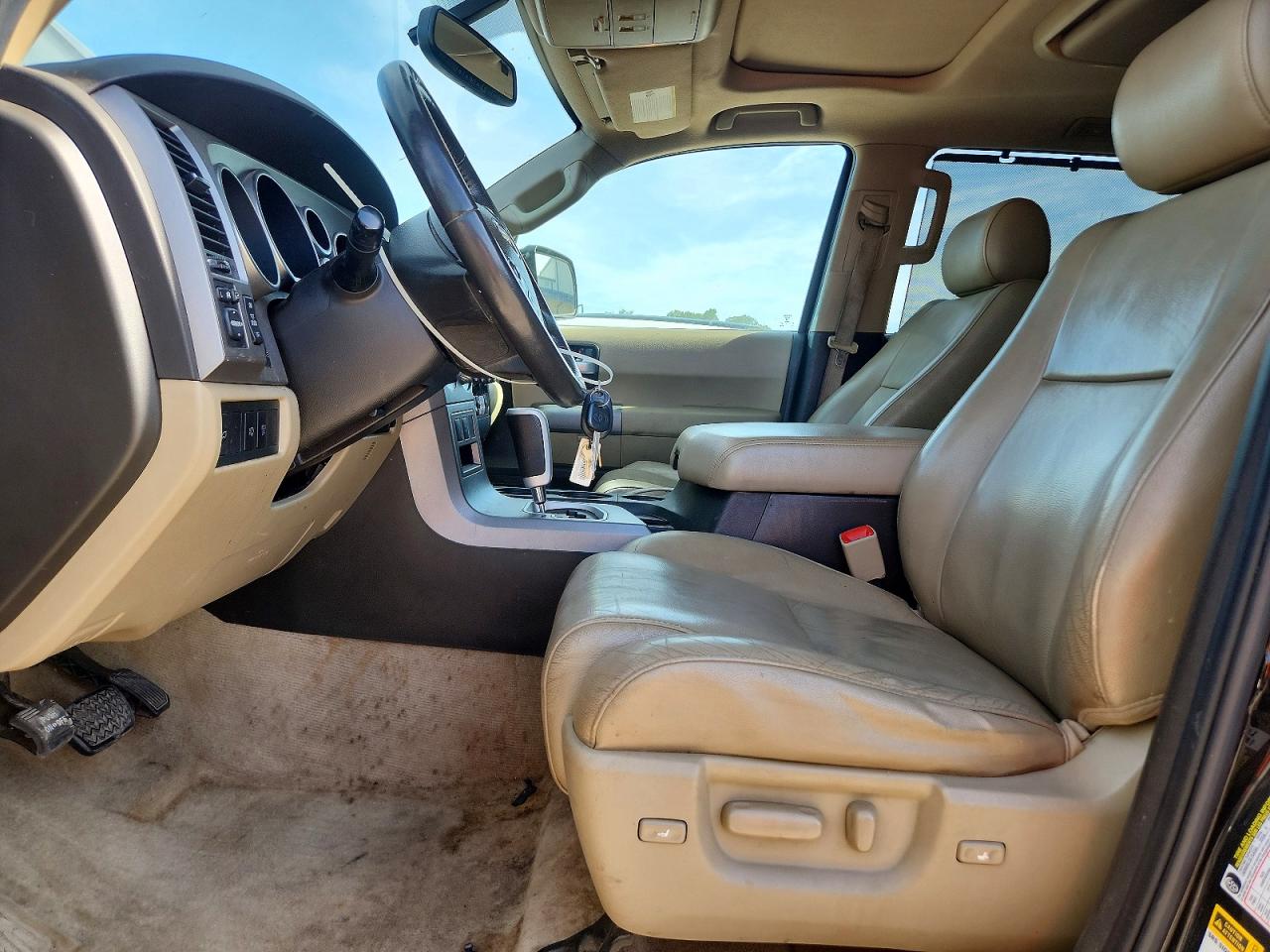 2011 Toyota Sequoia Limited Black vin: 5TDJY5G12BS045644