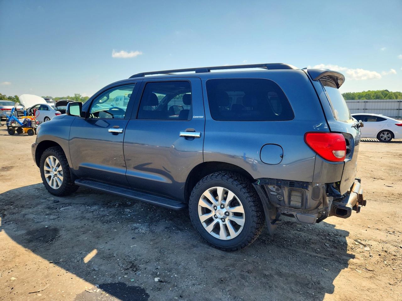 2010 Toyota Sequoia Limited Charcoal vin: 5TDJY5G15AS034037