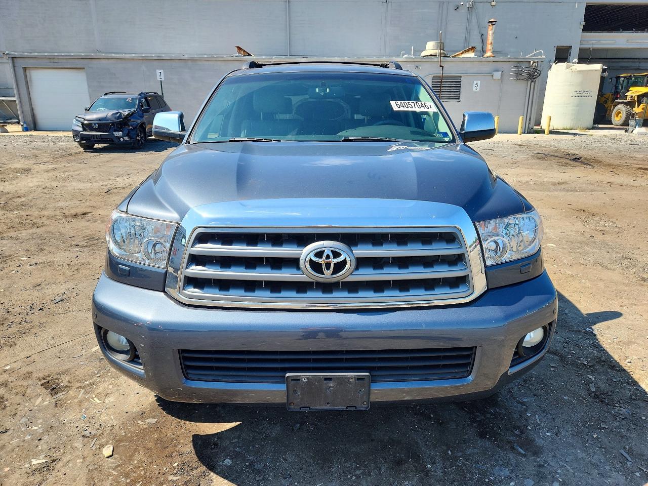 2010 Toyota Sequoia Limited Charcoal vin: 5TDJY5G15AS034037