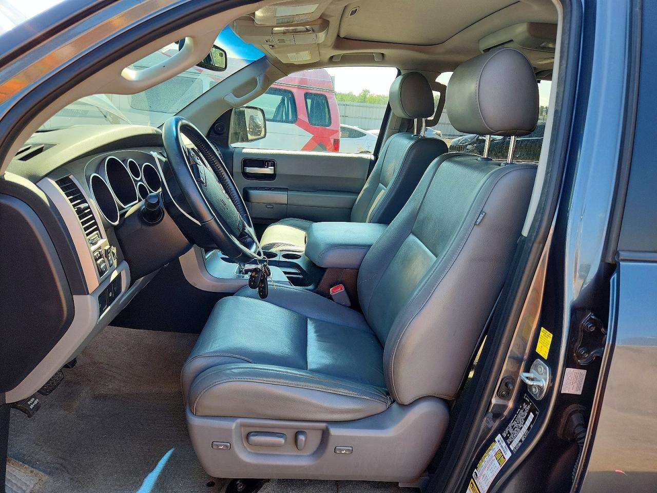2010 Toyota Sequoia Limited Charcoal vin: 5TDJY5G15AS034037