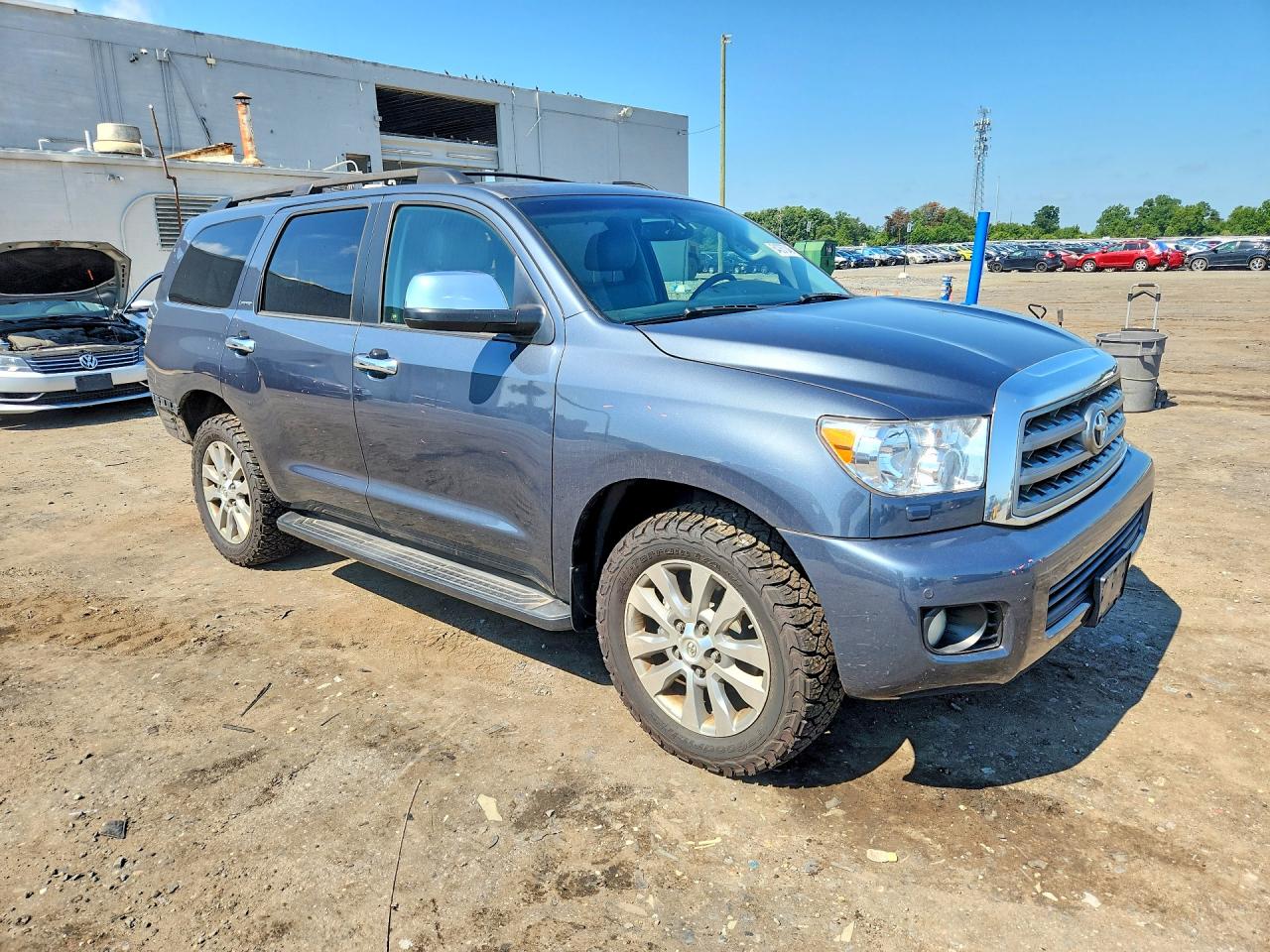 2010 Toyota Sequoia Limited Charcoal vin: 5TDJY5G15AS034037
