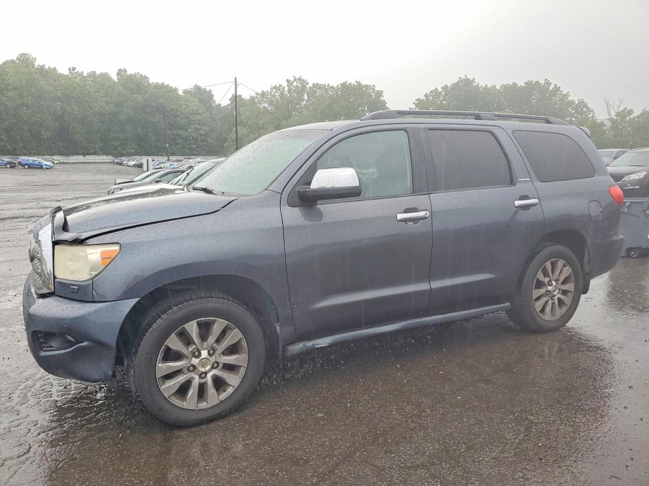2010 Toyota Sequoia Limited Charcoal vin: 5TDJY5G18AS035411