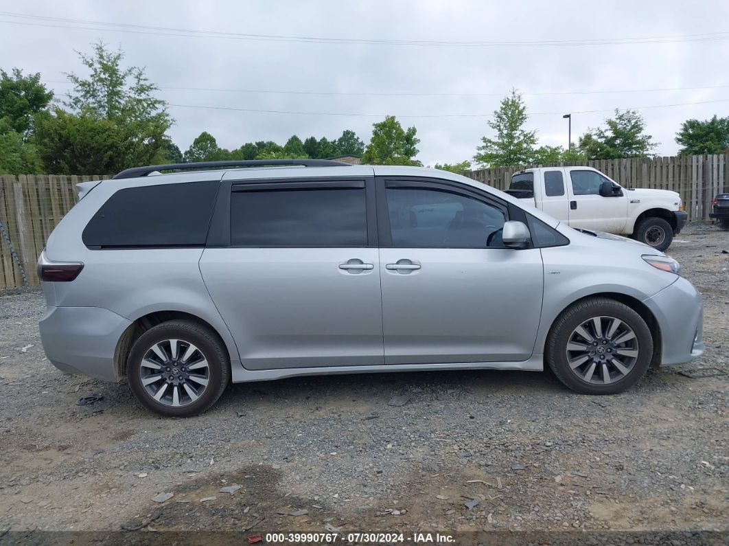 2020 Toyota Sienna Le Silver vin: 5TDJZ3DC1LS251112