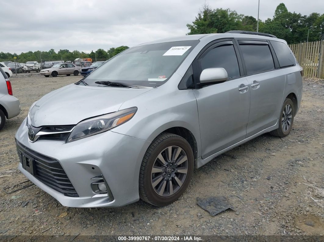 2020 Toyota Sienna Le Silver vin: 5TDJZ3DC1LS251112