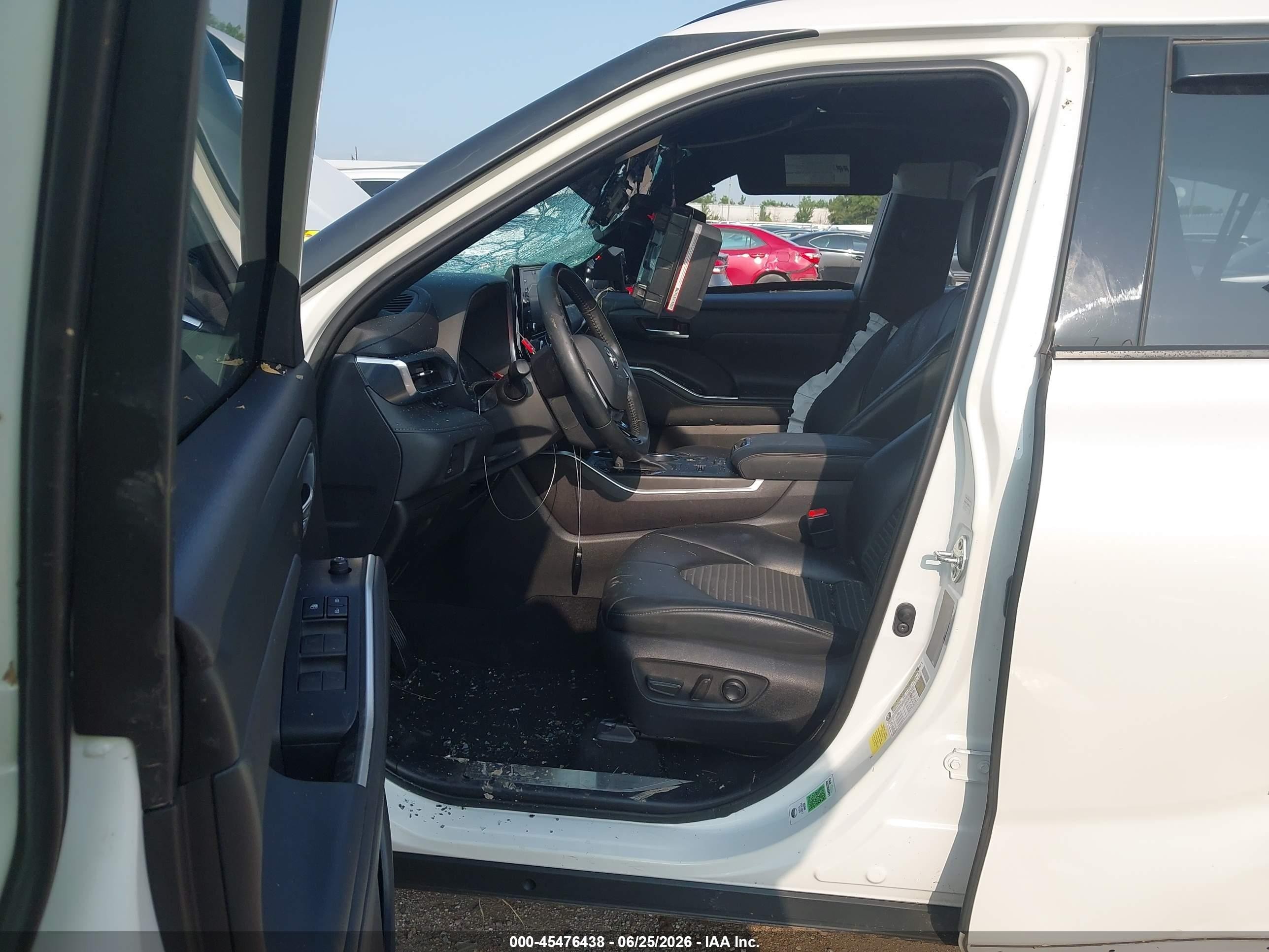 2021 Toyota Highlander Xse Белый vin: 5TDJZRAH4MS077993