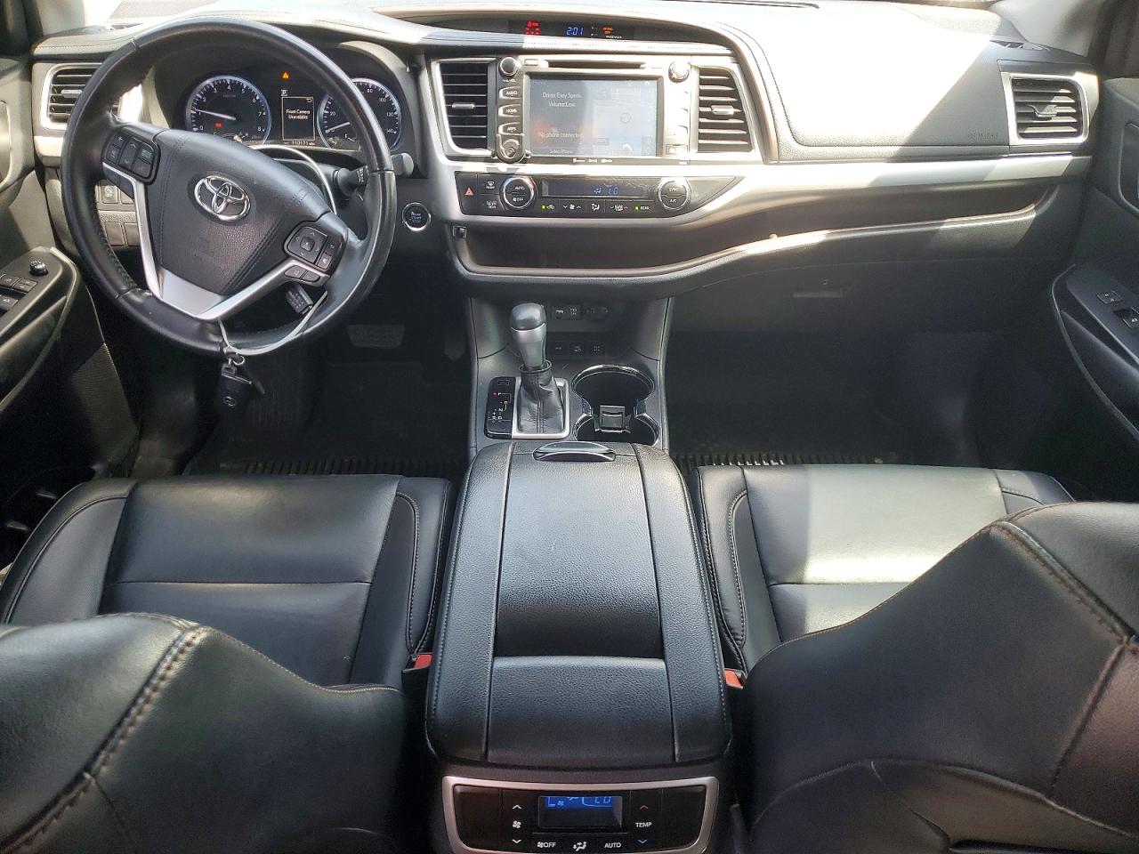 2019 Toyota Highlander Xle Black vin: 5TDJZRFH2KS948234
