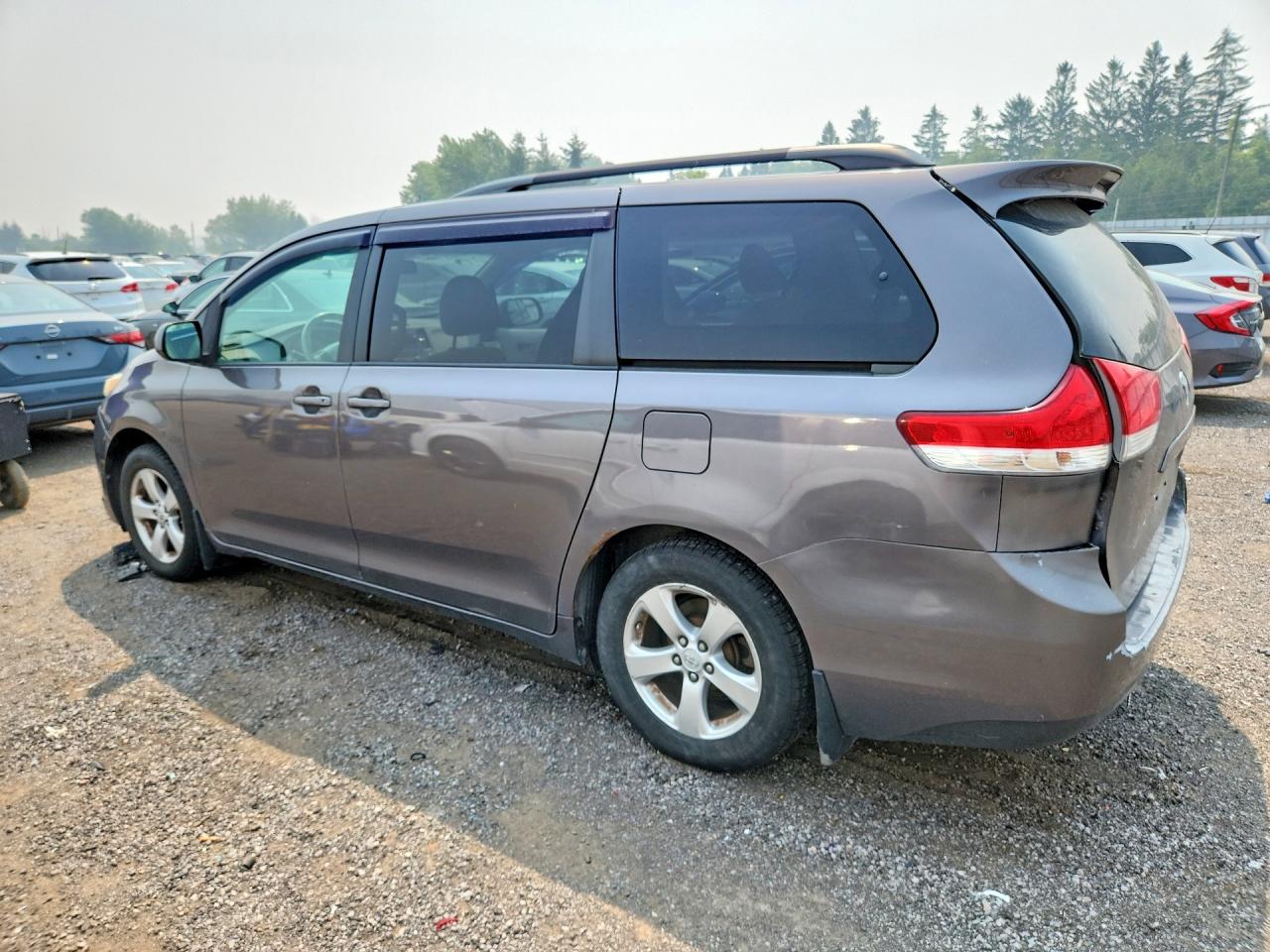 2011 Toyota Sienna Base 7-passenger Gray vin: 5TDKA3DC7BS004493