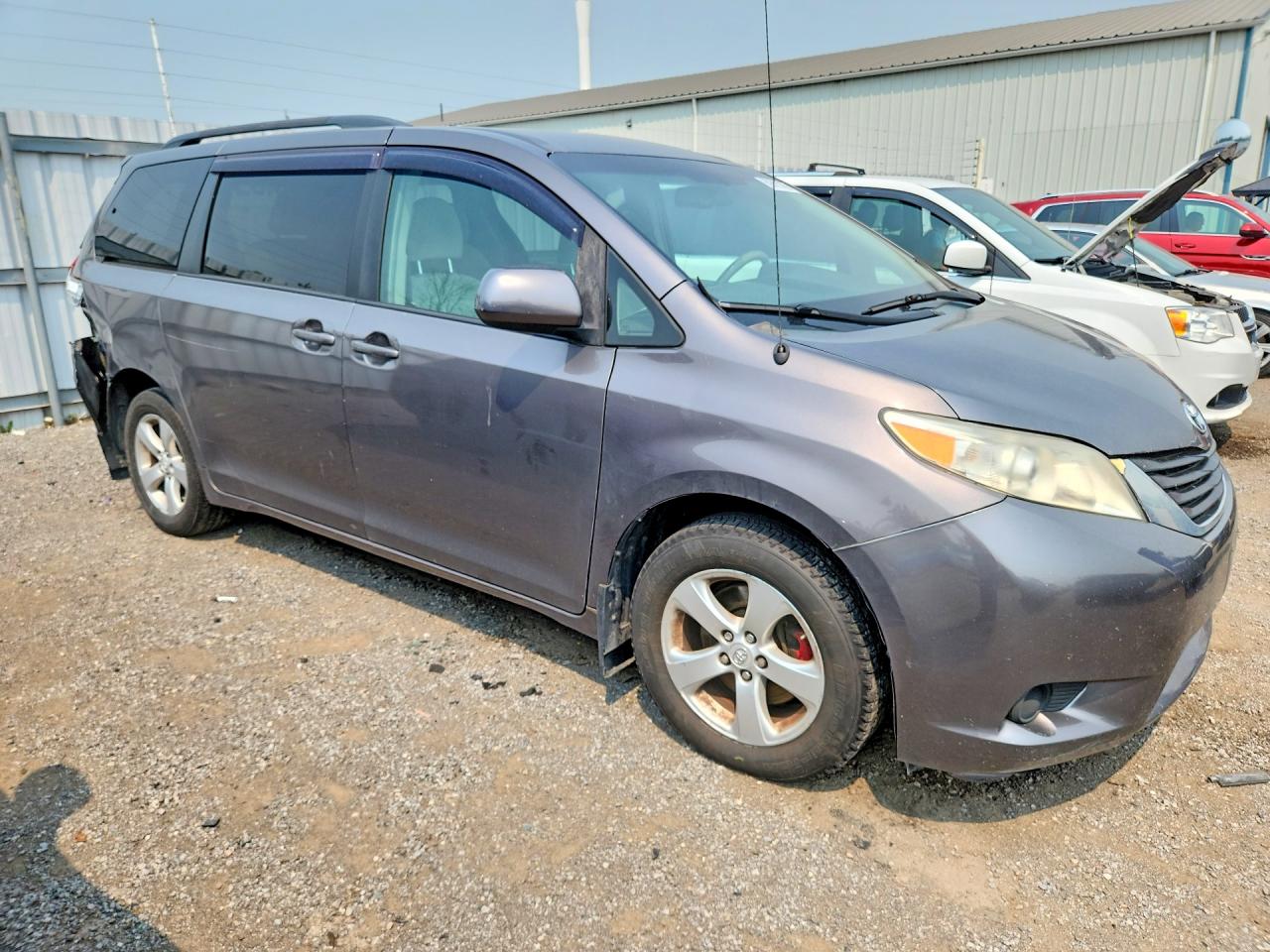 2011 Toyota Sienna Base 7-passenger Gray vin: 5TDKA3DC7BS004493