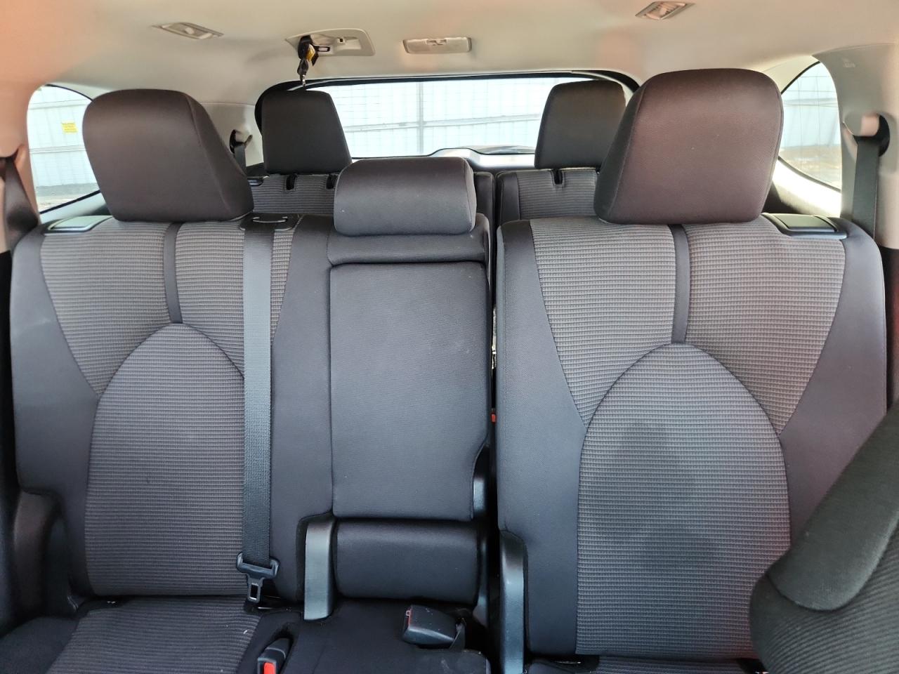 2025 Toyota Highlander Le Black vin: 5TDKDRAH2SS552184 Damage: Left Rear Seat, Stained, Permanent