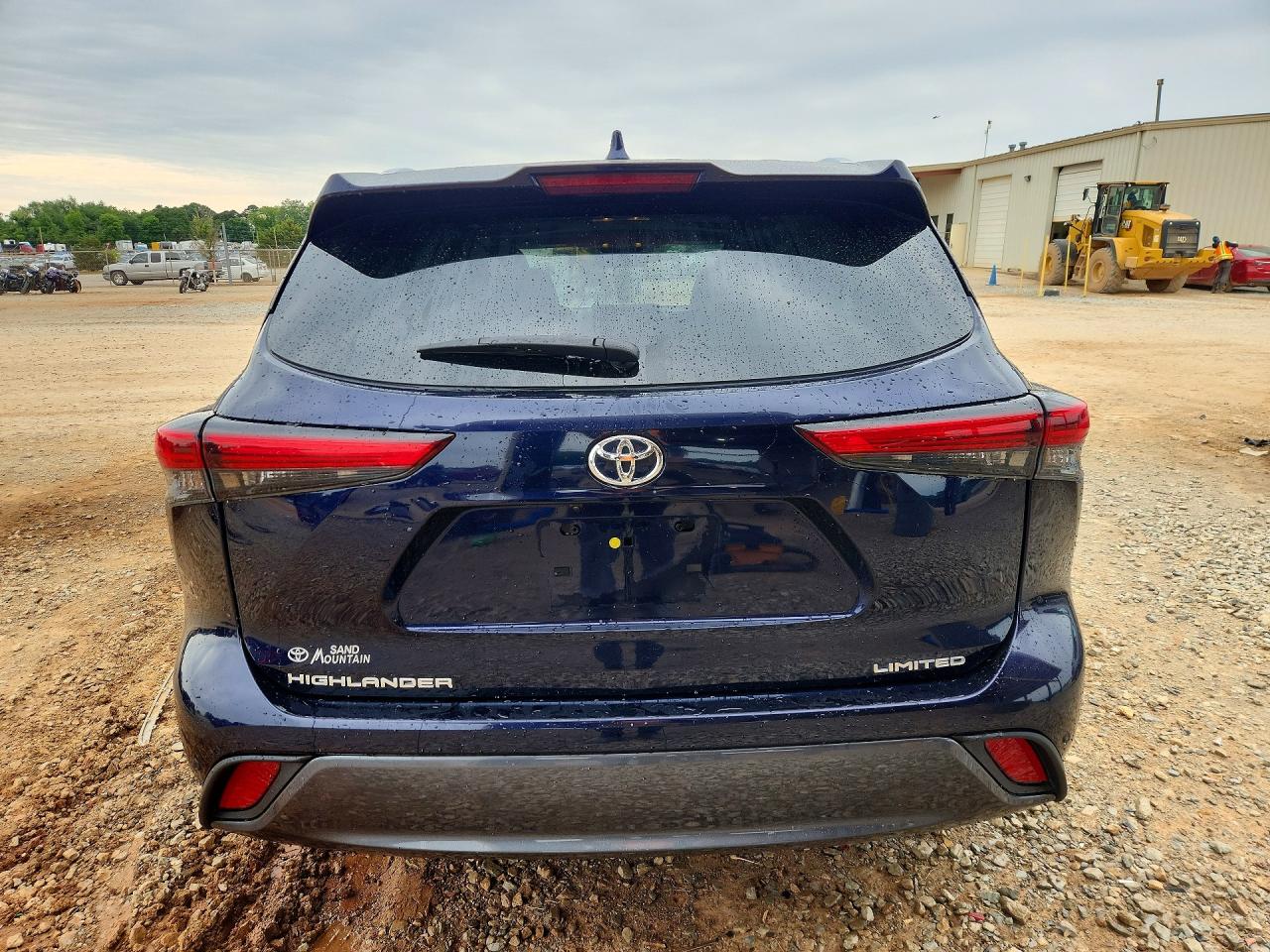 2023 Toyota Highlander Limited Blue vin: 5TDKDRAH4PS019809