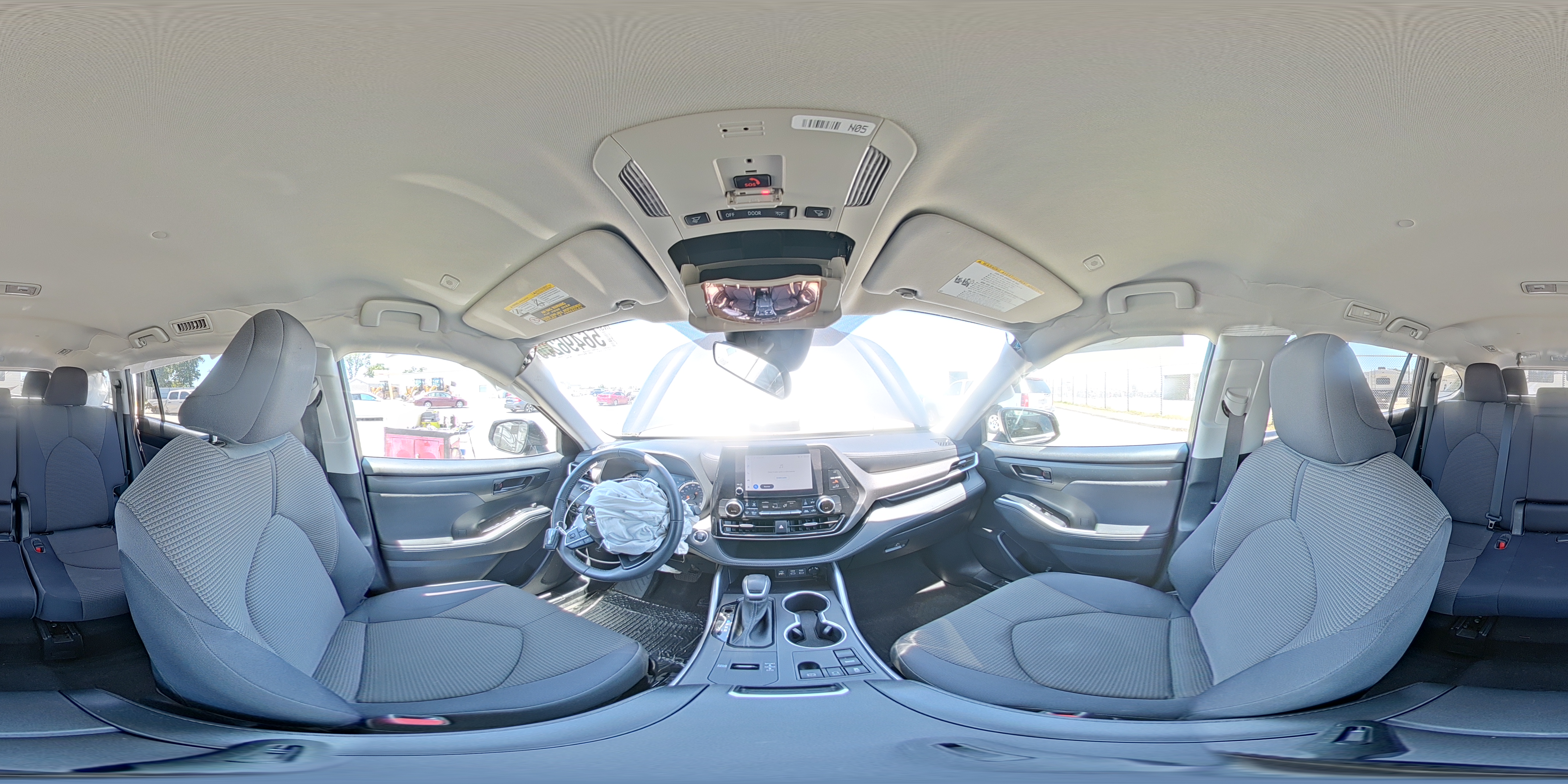 2023 Toyota Highlander Le Gray vin: 5TDKDRAH7PS510827