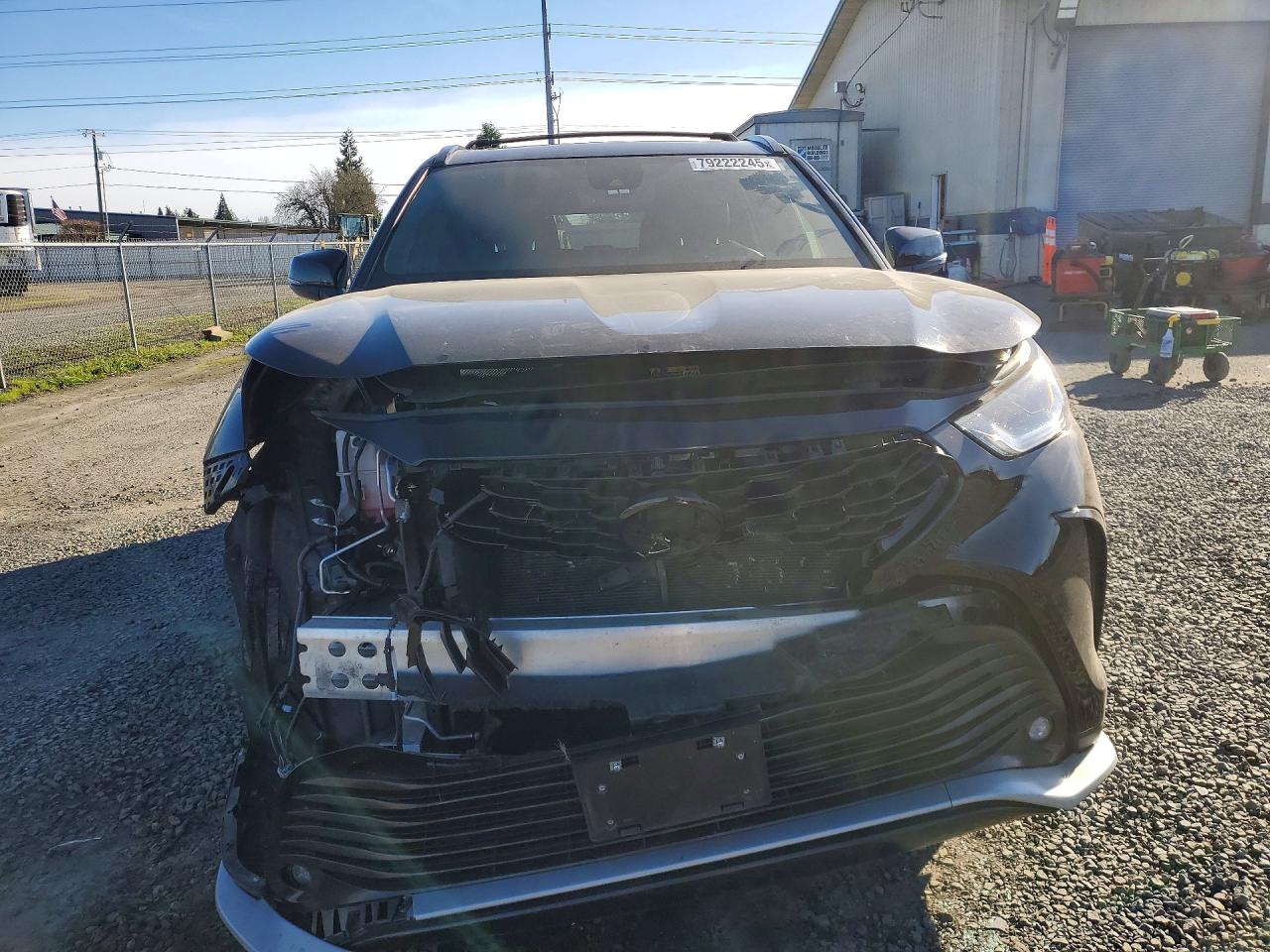 2024 Toyota Highlander Xse Синий vin: 5TDKDRBH0RS532718