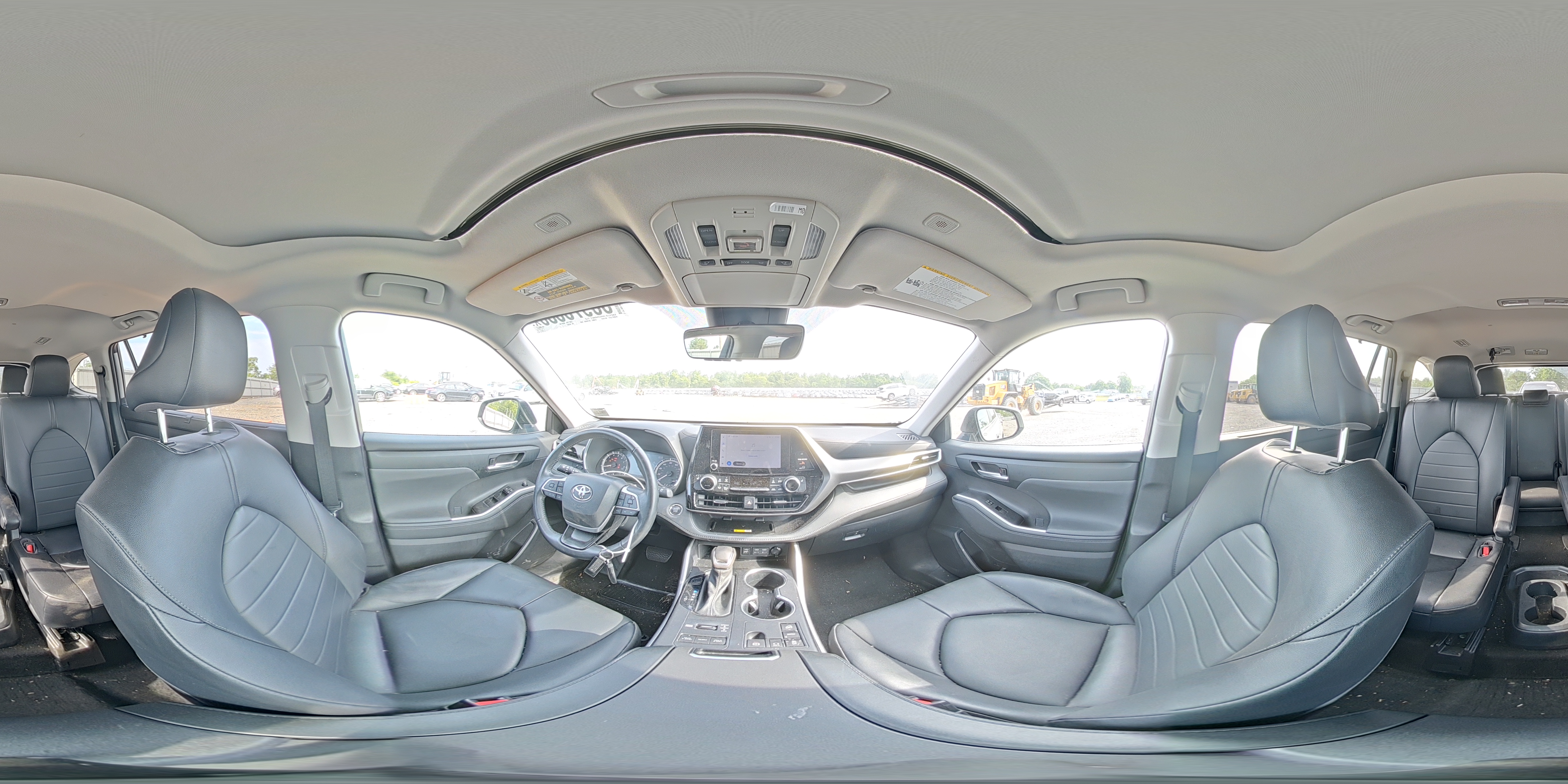 2023 Toyota Highlander Xle Silver vin: 5TDKDRBH2PS045307