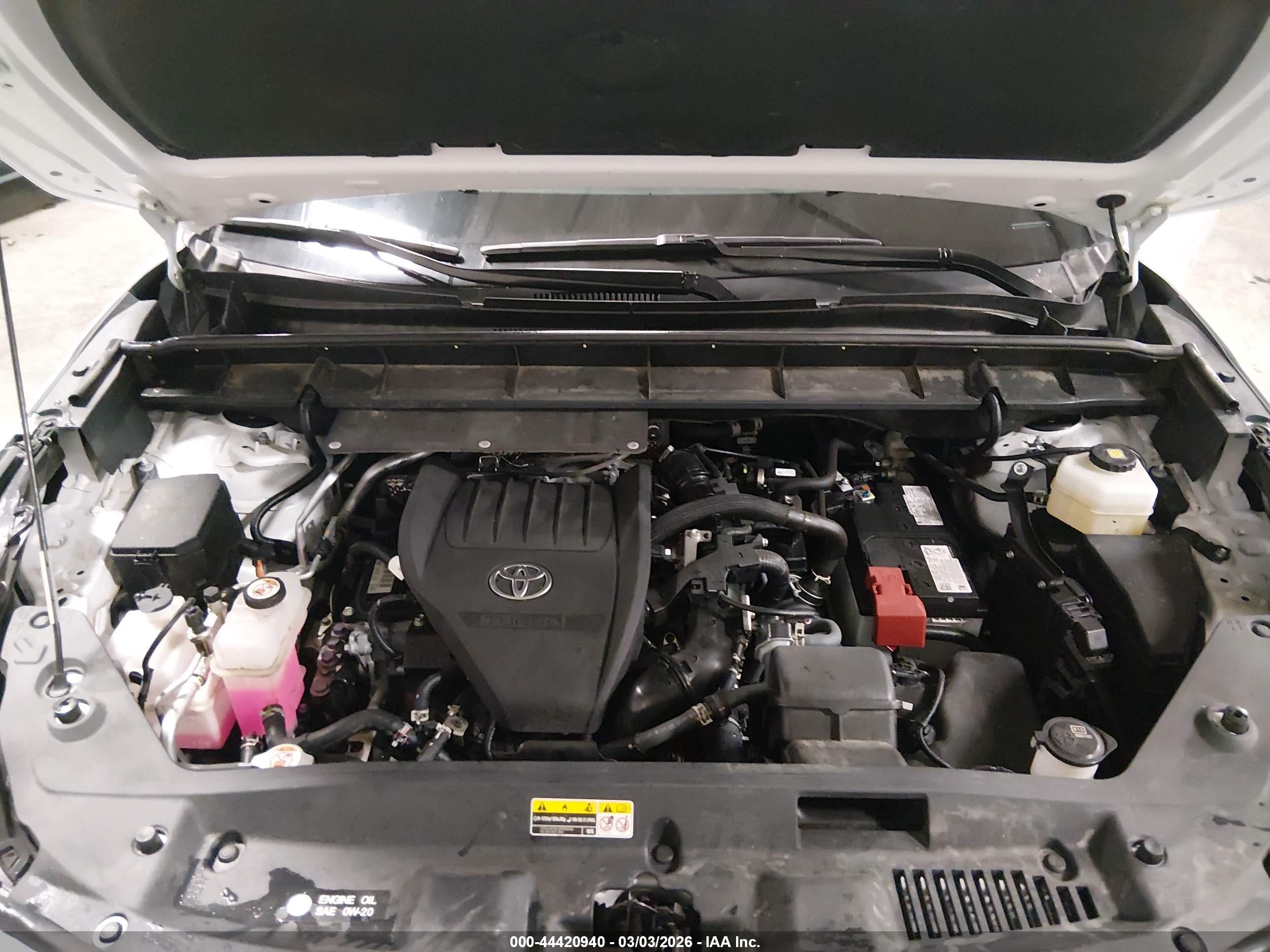 2024 Toyota Highlander Platinum White vin: 5TDKDRBH2RS572279