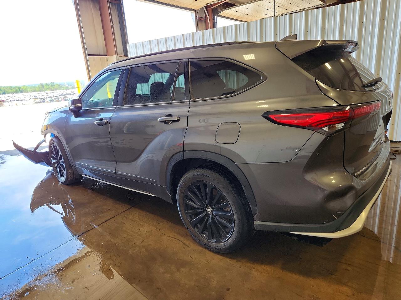 2023 Toyota Highlander Xse Gray vin: 5TDKDRBH5PS004637
