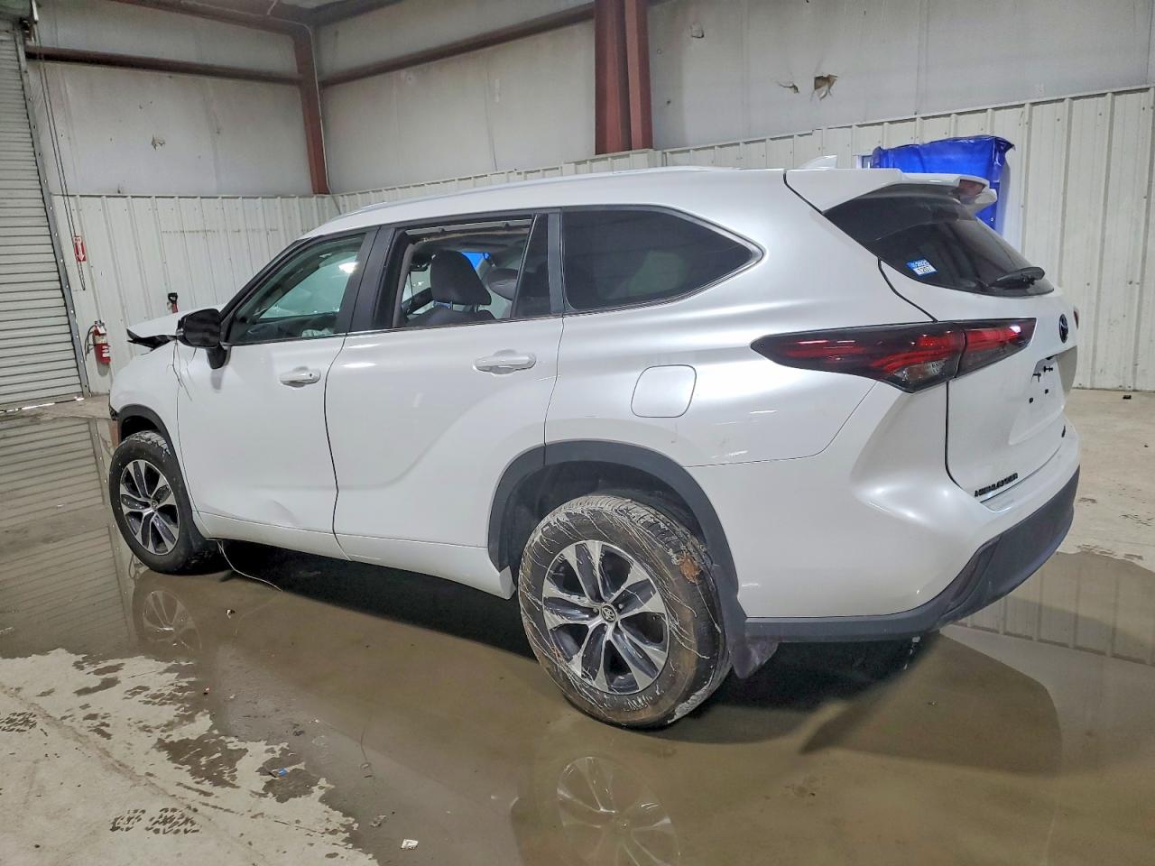 2024 Toyota Highlander Le White vin: 5TDKDRBH5RS573670