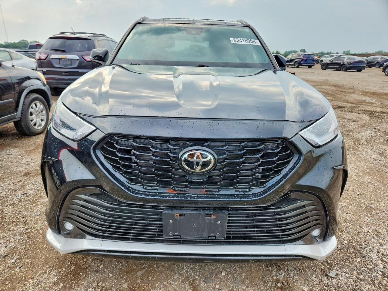 2023 Toyota Highlander Xse Black vin: 5TDKDRBH6PS026310