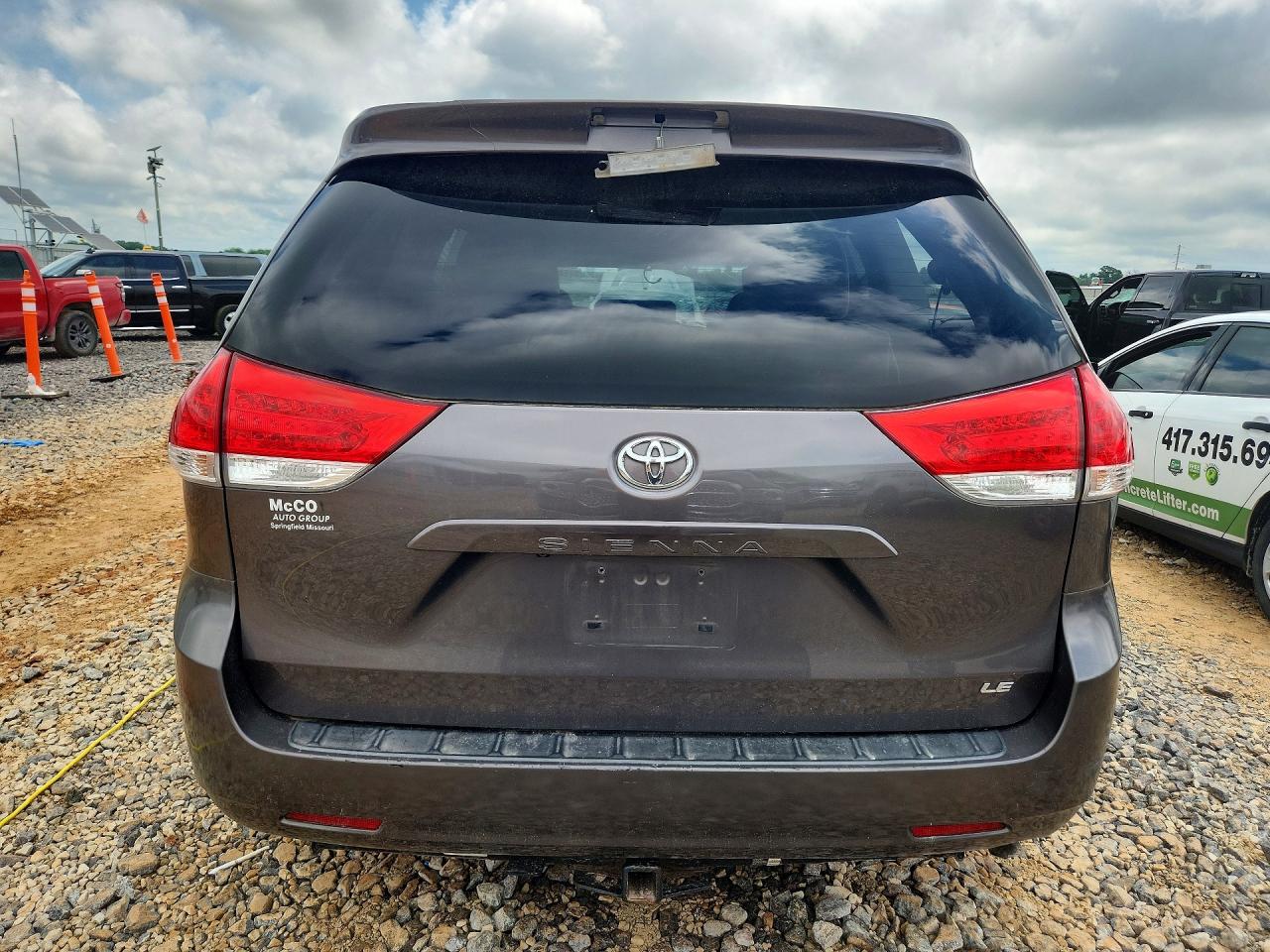 2012 Toyota Sienna Le Charcoal vin: 5TDKK3DC0CS196192
