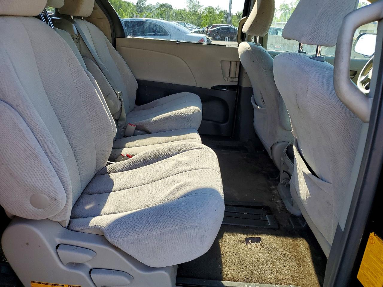 2012 Toyota Sienna Le Черный vin: 5TDKK3DC0CS196712