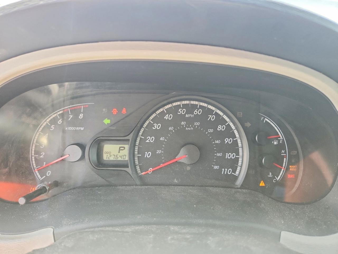 2012 Toyota Sienna Le Белый vin: 5TDKK3DC0CS210821