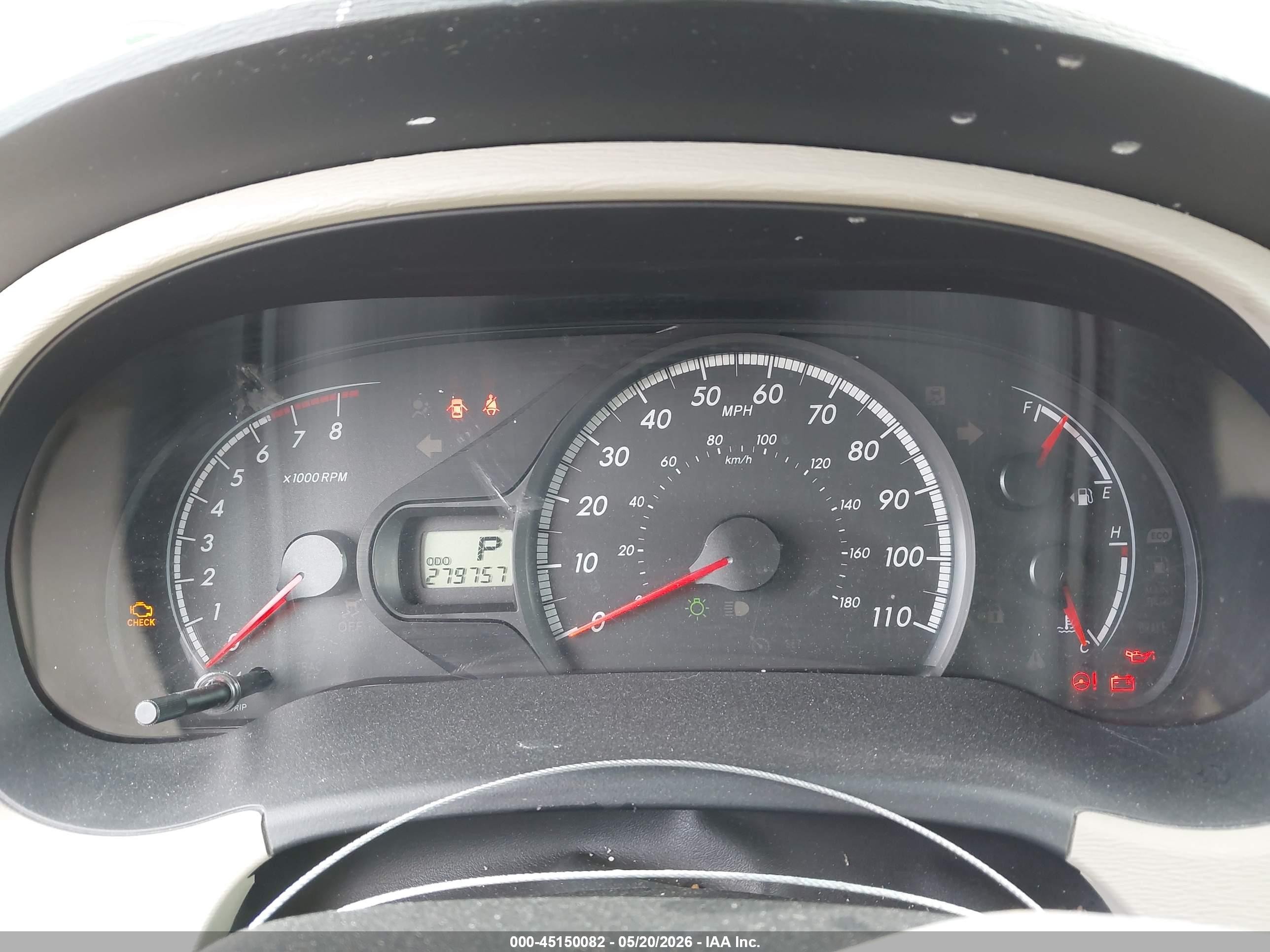2012 Toyota Sienna Le V6 8 Passenger Blue vin: 5TDKK3DC0CS236495