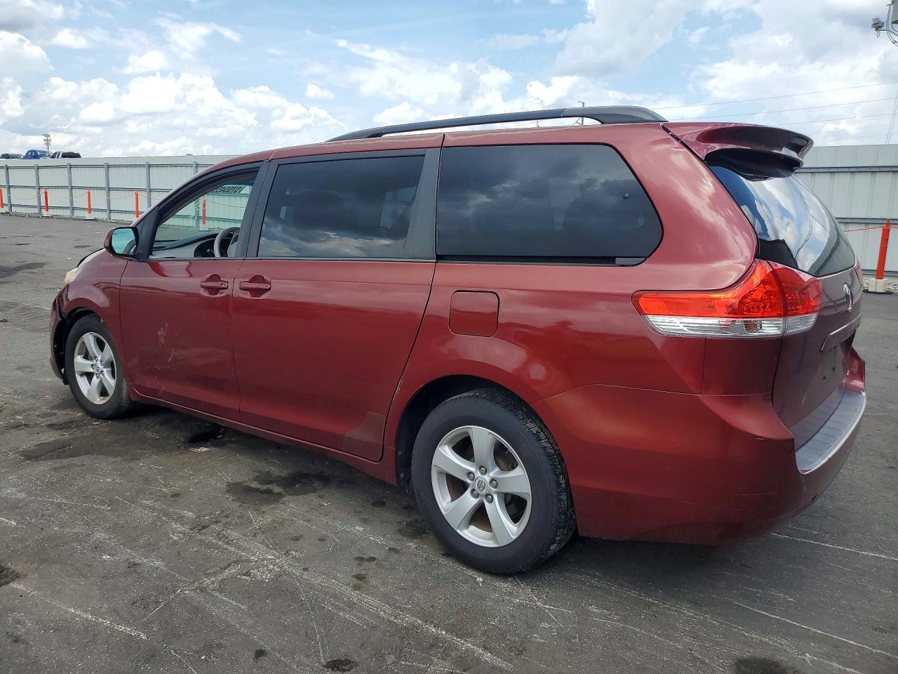 2014 Toyota Sienna Le Burgundy vin: 5TDKK3DC0ES426039