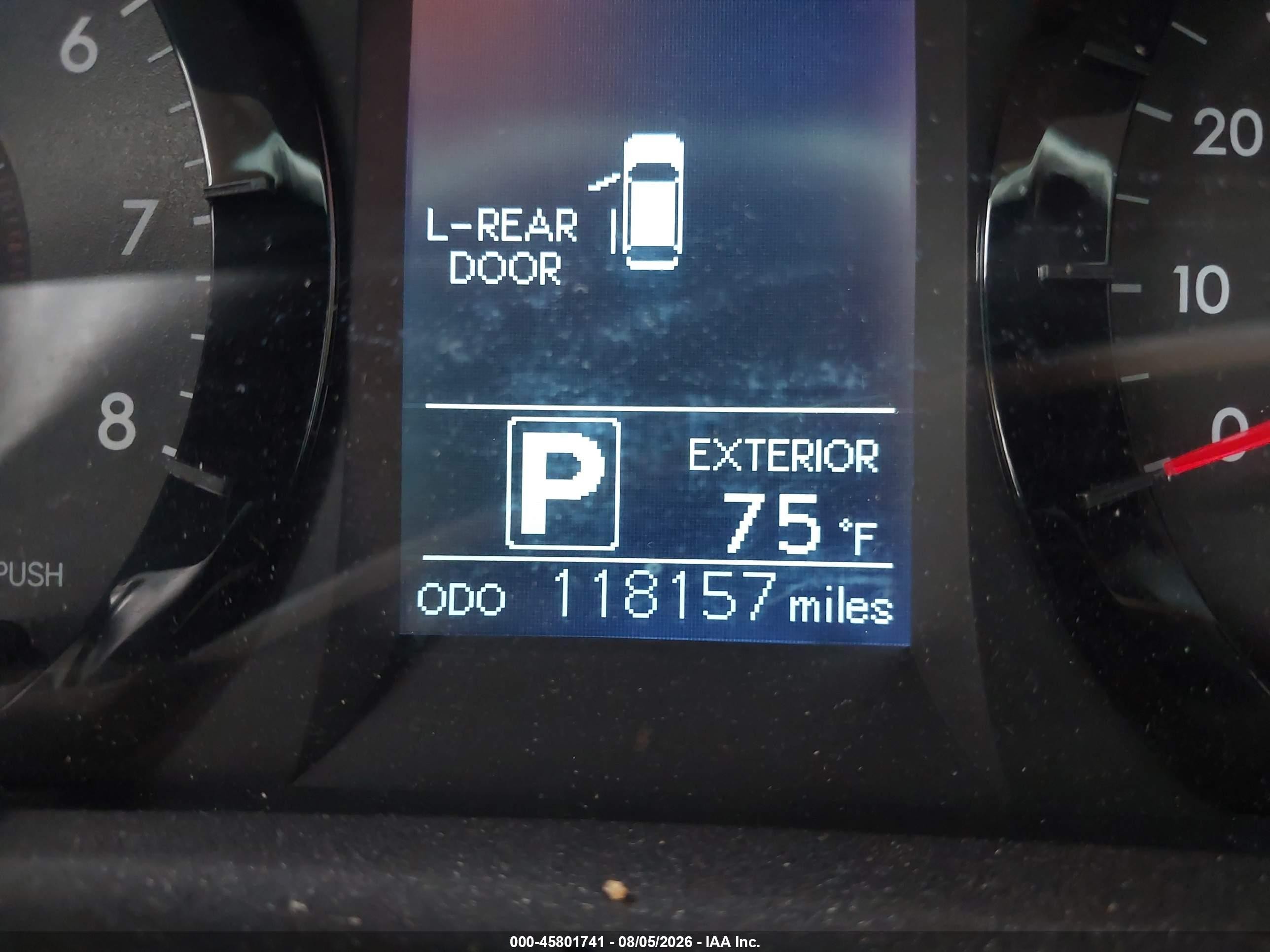 2015 Toyota Sienna Le 8 Passenger Blue vin: 5TDKK3DC0FS610513