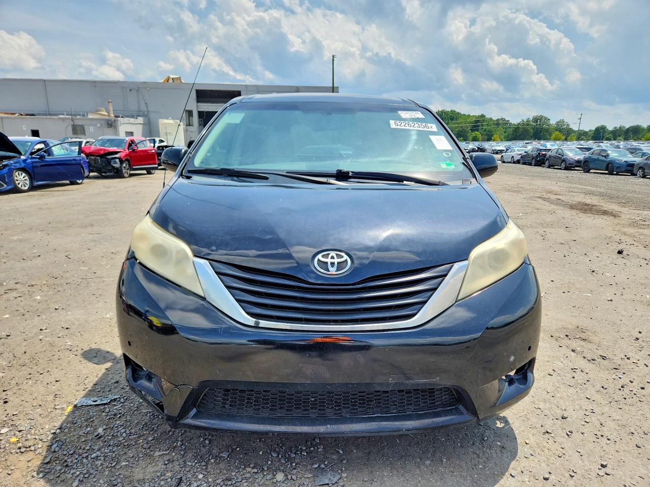2012 Toyota Sienna Le Черный vin: 5TDKK3DC1CS198615