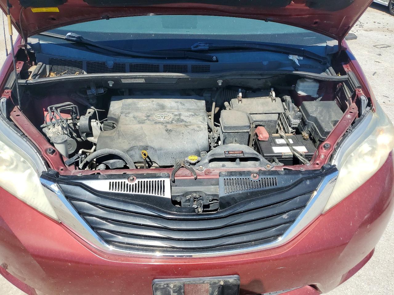2012 Toyota Sienna Le Red vin: 5TDKK3DC1CS202193