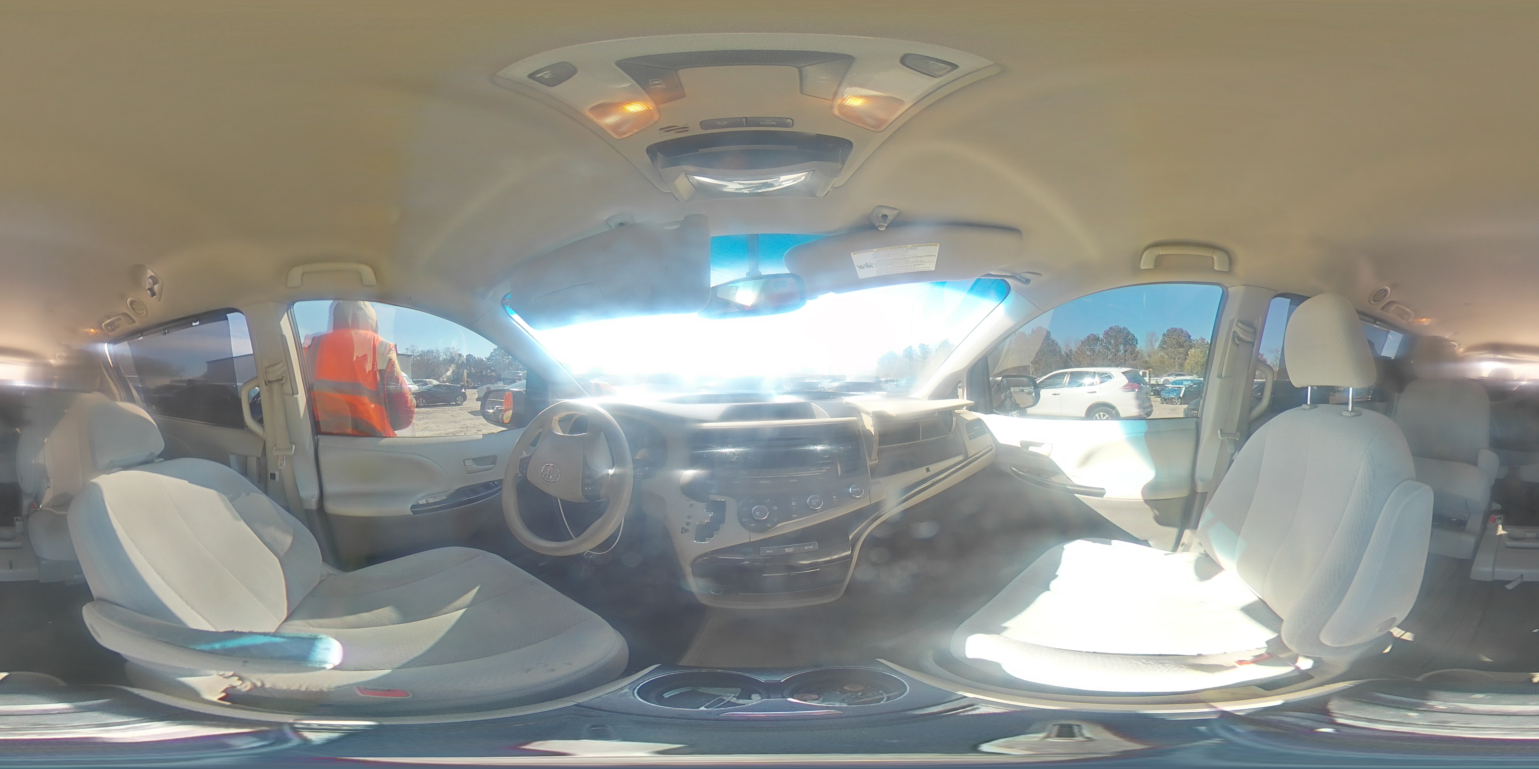 2012 Toyota Sienna Le 8-passenger Gray vin: 5TDKK3DC1CS224582