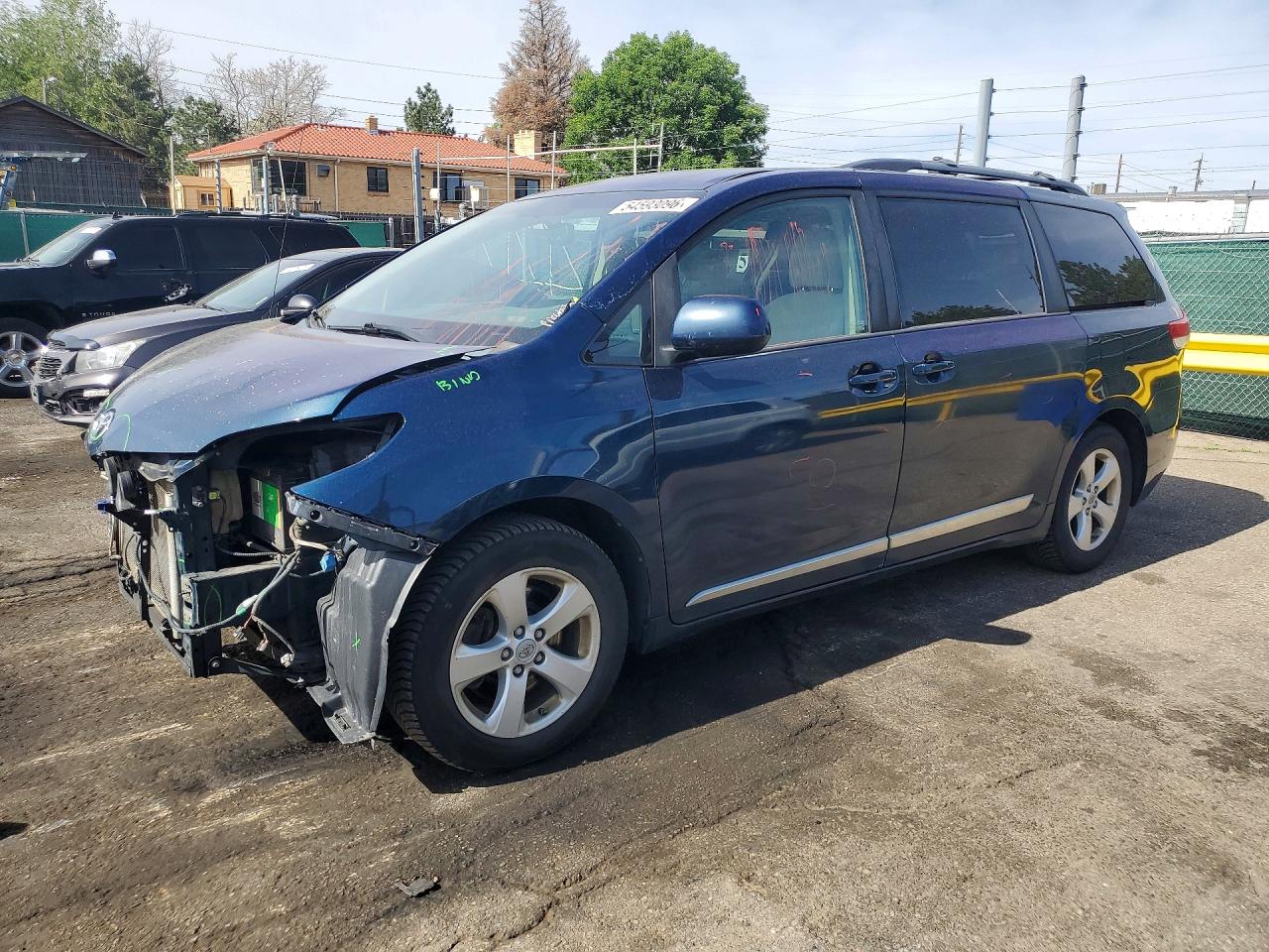 2012 Toyota Sienna Le Blue vin: 5TDKK3DC1CS273121
