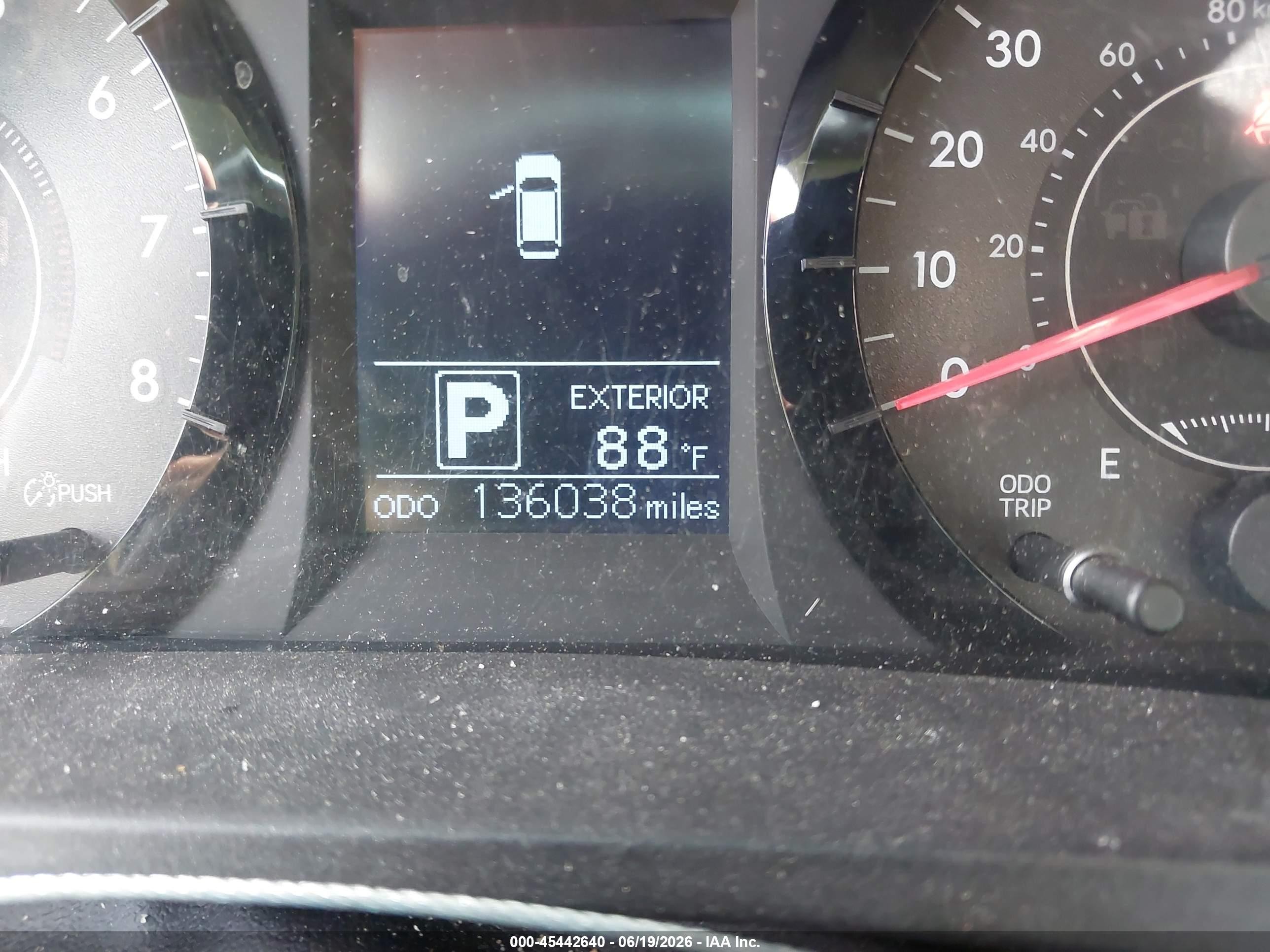 2015 Toyota Sienna Le 8 Passenger Серый vin: 5TDKK3DC1FS624503