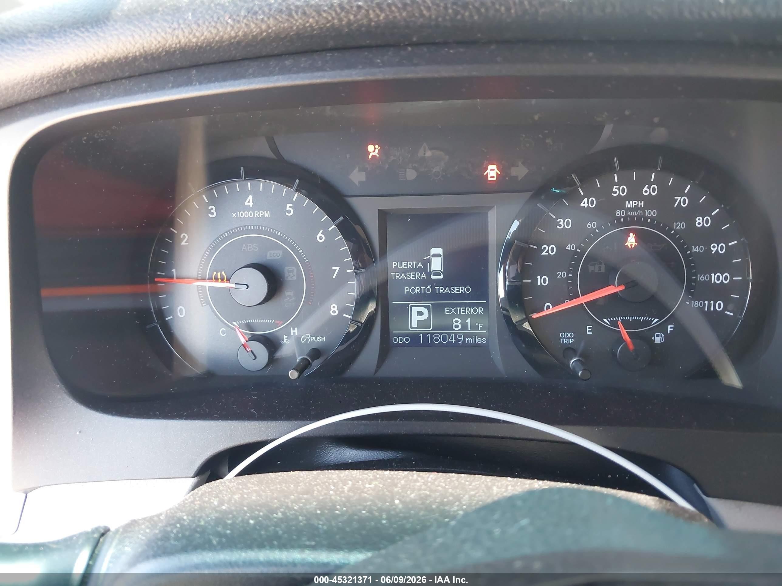 2016 Toyota Sienna Le 8 Passenger Черный vin: 5TDKK3DC1GS719743
