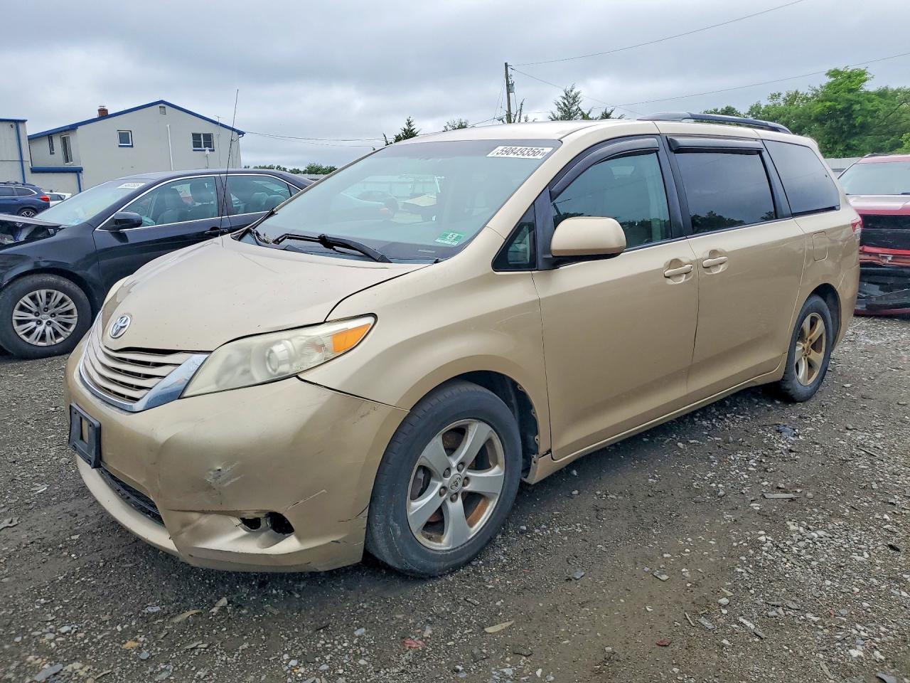2011 Toyota Sienna Le Gold vin: 5TDKK3DC2BS086517
