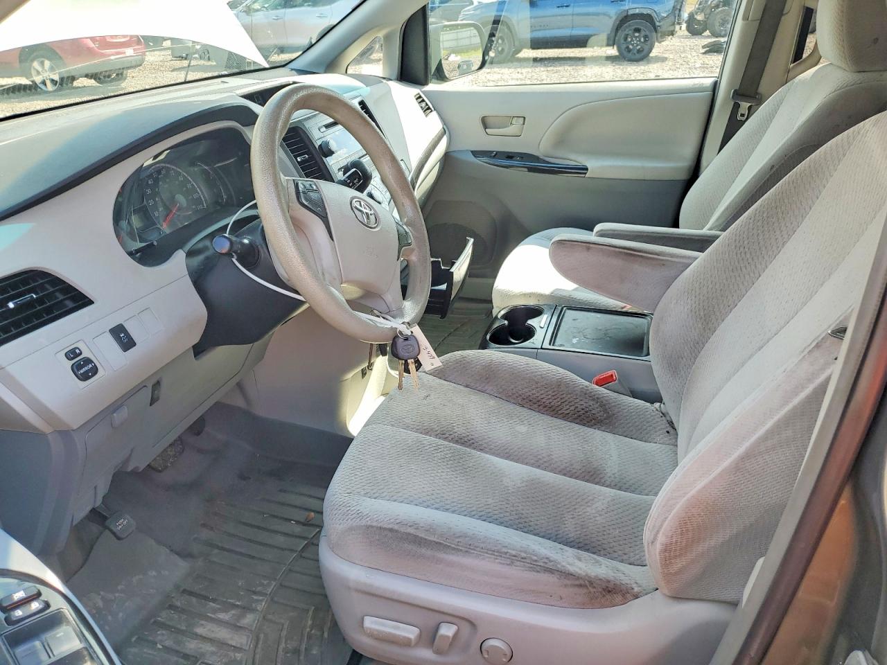 2012 Toyota Sienna Le Зеленый vin: 5TDKK3DC2CS223439