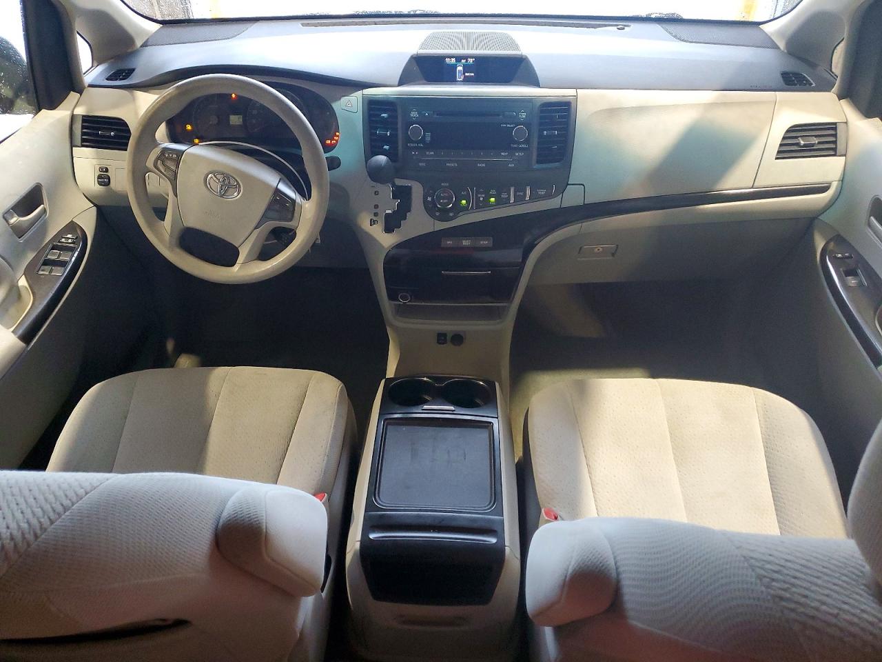 2013 Toyota Sienna Le Темно-бордовый vin: 5TDKK3DC2DS293301